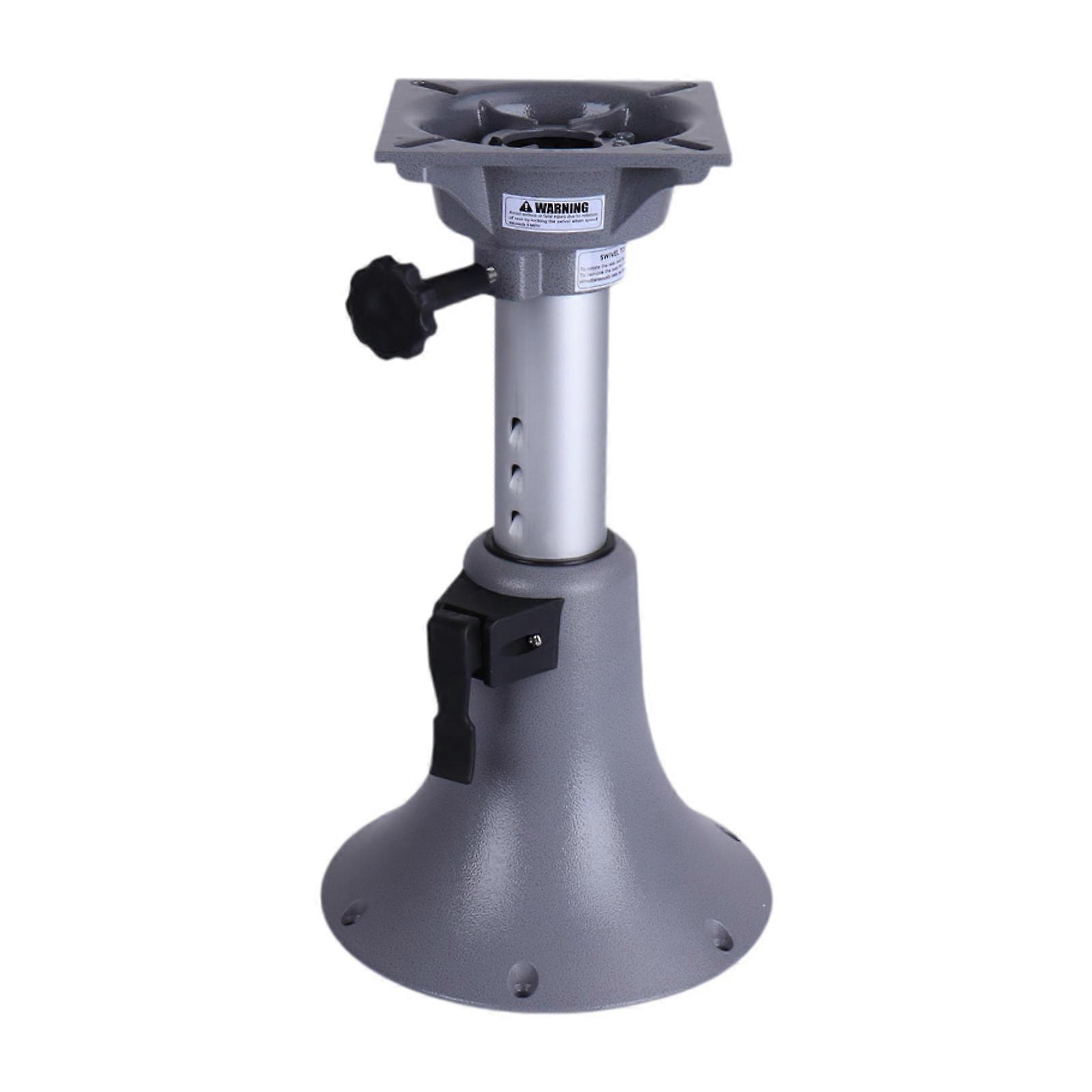 Adjustable Boat Seat Pedestal Mount Accessory Detachable Base 360° Rotation
