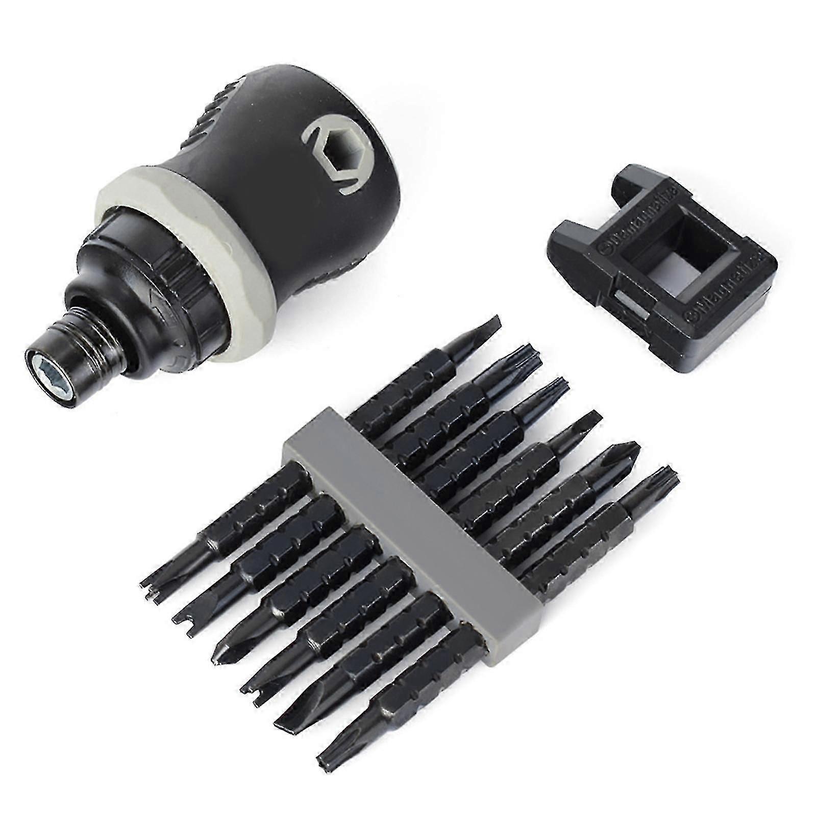 13-in-1 Multi-Function Ratchet Screwdriver Set with Special-Shaped Slots