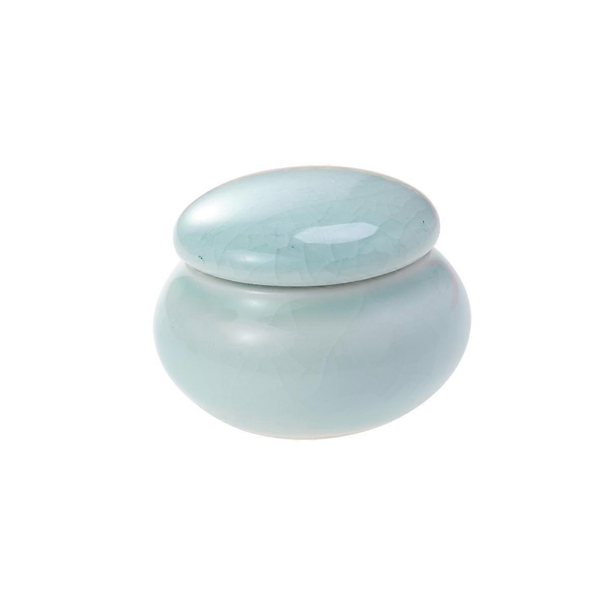 Makeup Sealed Bottle Blue for Compact Travel Cream Storage Can