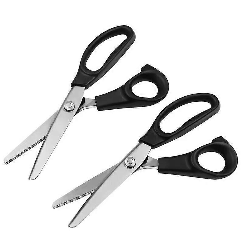 Pinking shears for fabric - Fabric scissors - Textile scissors - Fabric scissors - Dressmaking scissors clothing scissors - Suitable for fab
