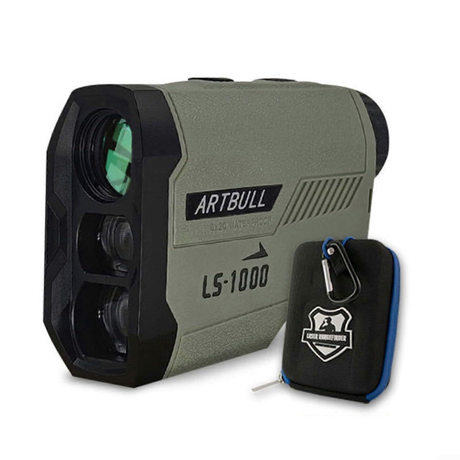 Golf Rangefinder With Flag Lock And Tilt, 6x Magnification, Compact Design, Model 1000