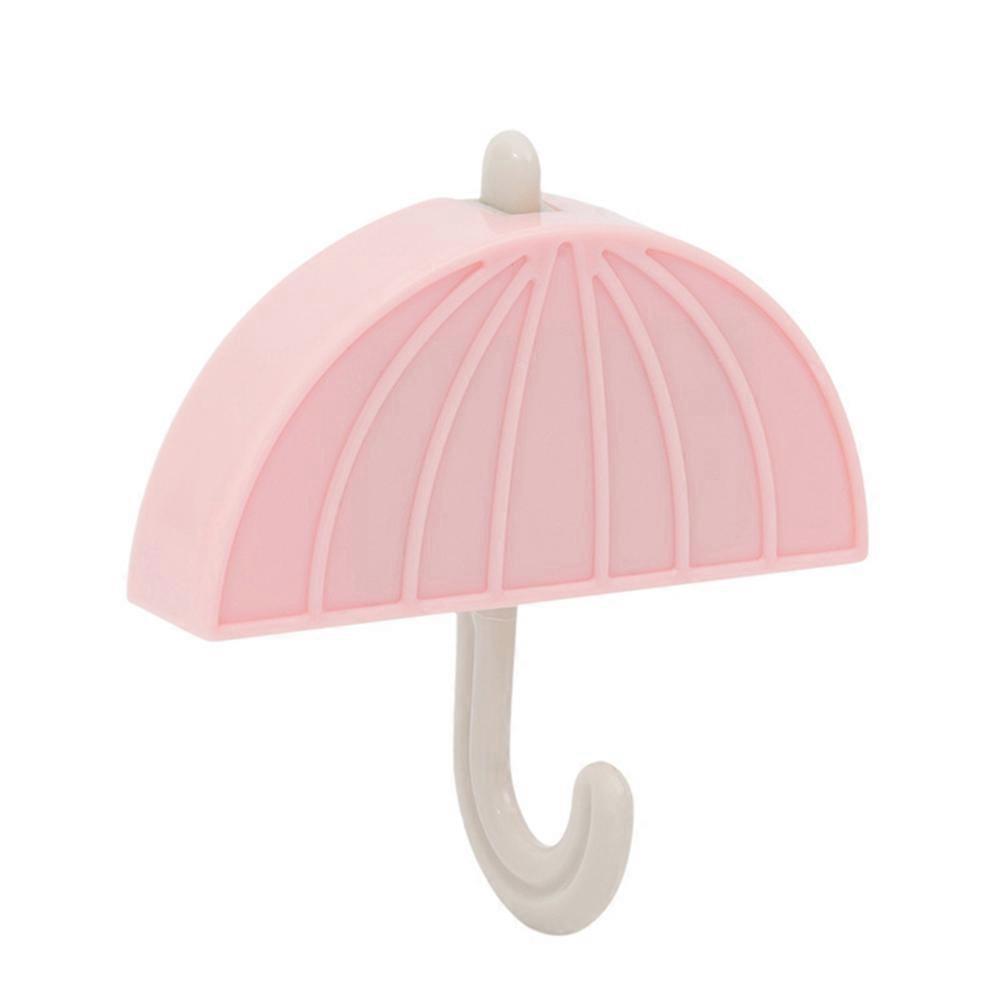 Magnetic Coat Hanger Umbrella Shape Wall Decor PP Material 6PCS