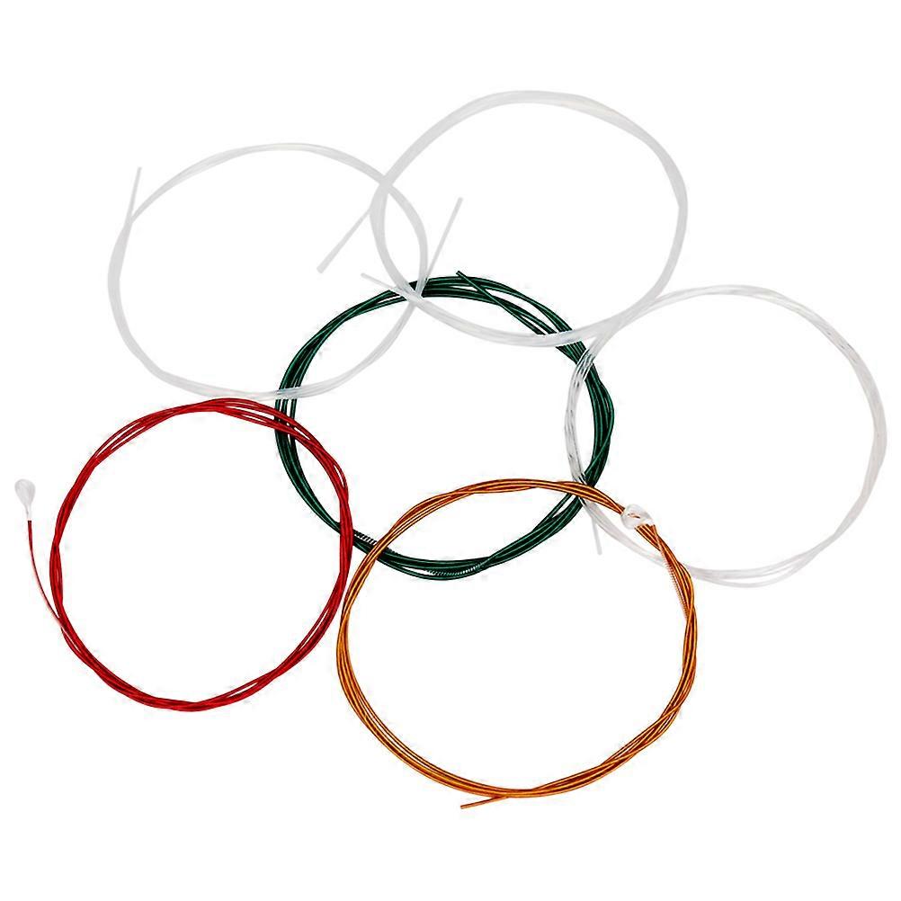 Nylon Acoustic Guitar Strings Musical Instrument Component For 6 String Classic Guitar Performance 1.09mm 0.89mm 0.76mm 1.02mm 0.81mm 0.71mm 6Pcs Set