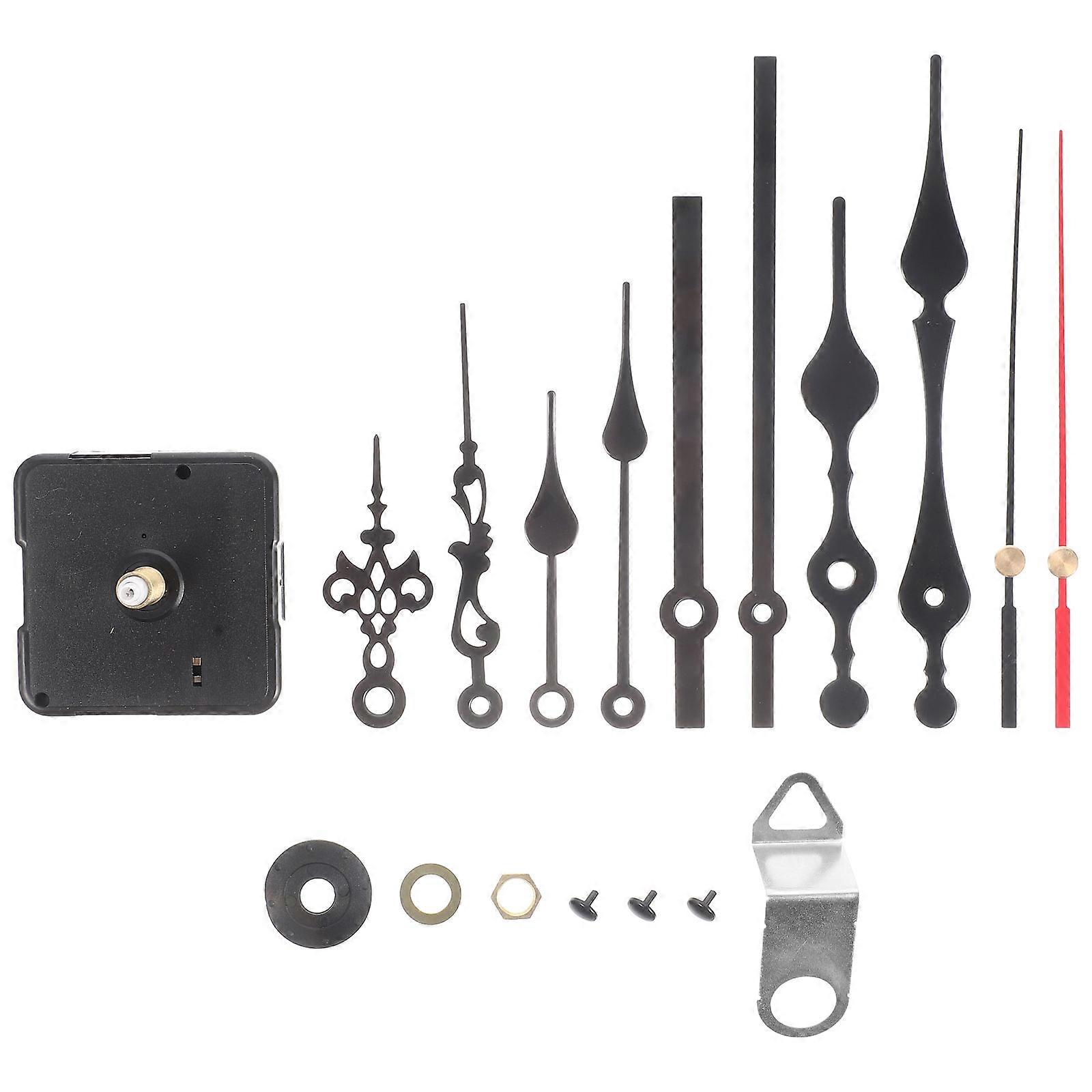 Klockmekanism Set DIY Klockdelar För Kontor Sovrum Living Sets