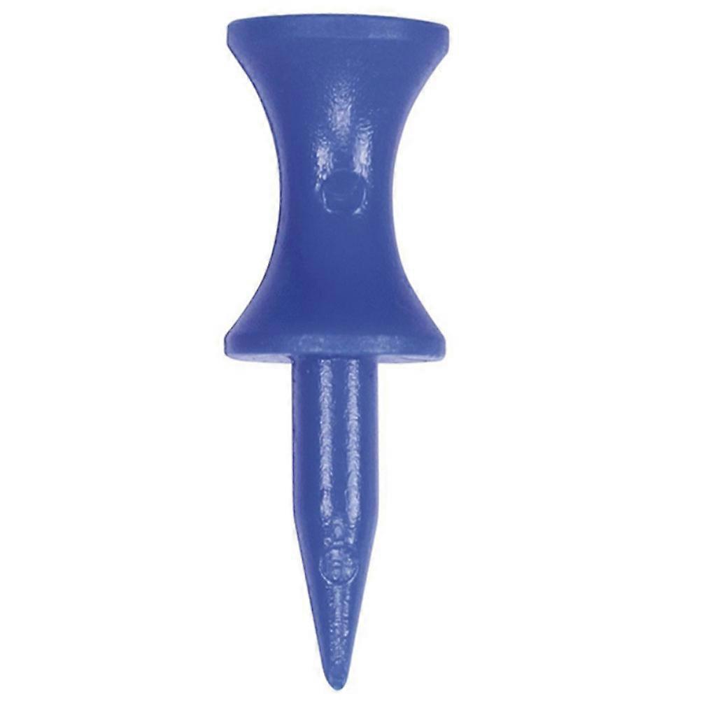 Plastic Golf Tees Castle Design Easily Spotted Blue 37mm 20Pcs