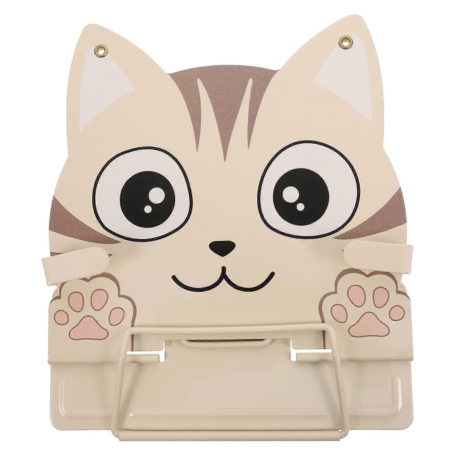 Reading Stand Book Holder Multi Functional Design Secure Book Support for School Use Kids 8.1 7.9 6.7in 1Pack