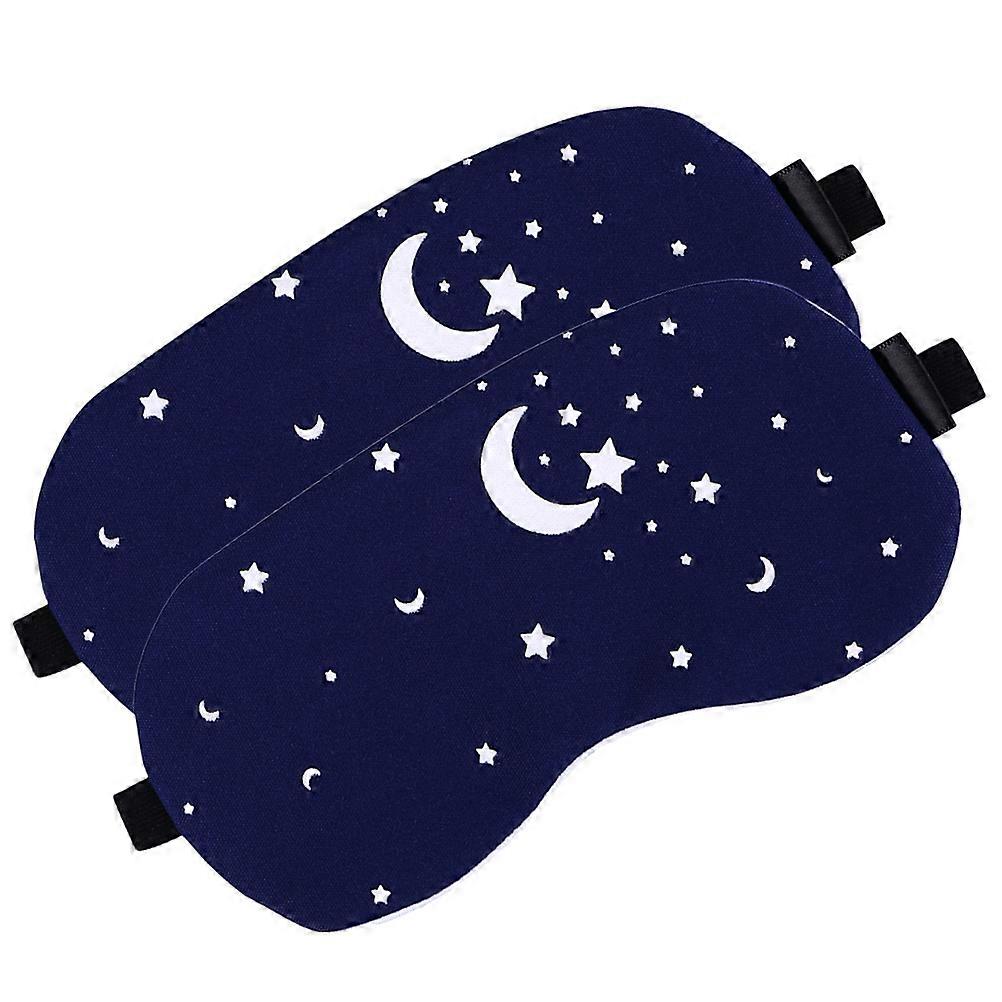 Delicate Eye Mask For Sleeping Multi-Function Sleep Mask Office 3D Design Comfortable Sleeping 2Pcs