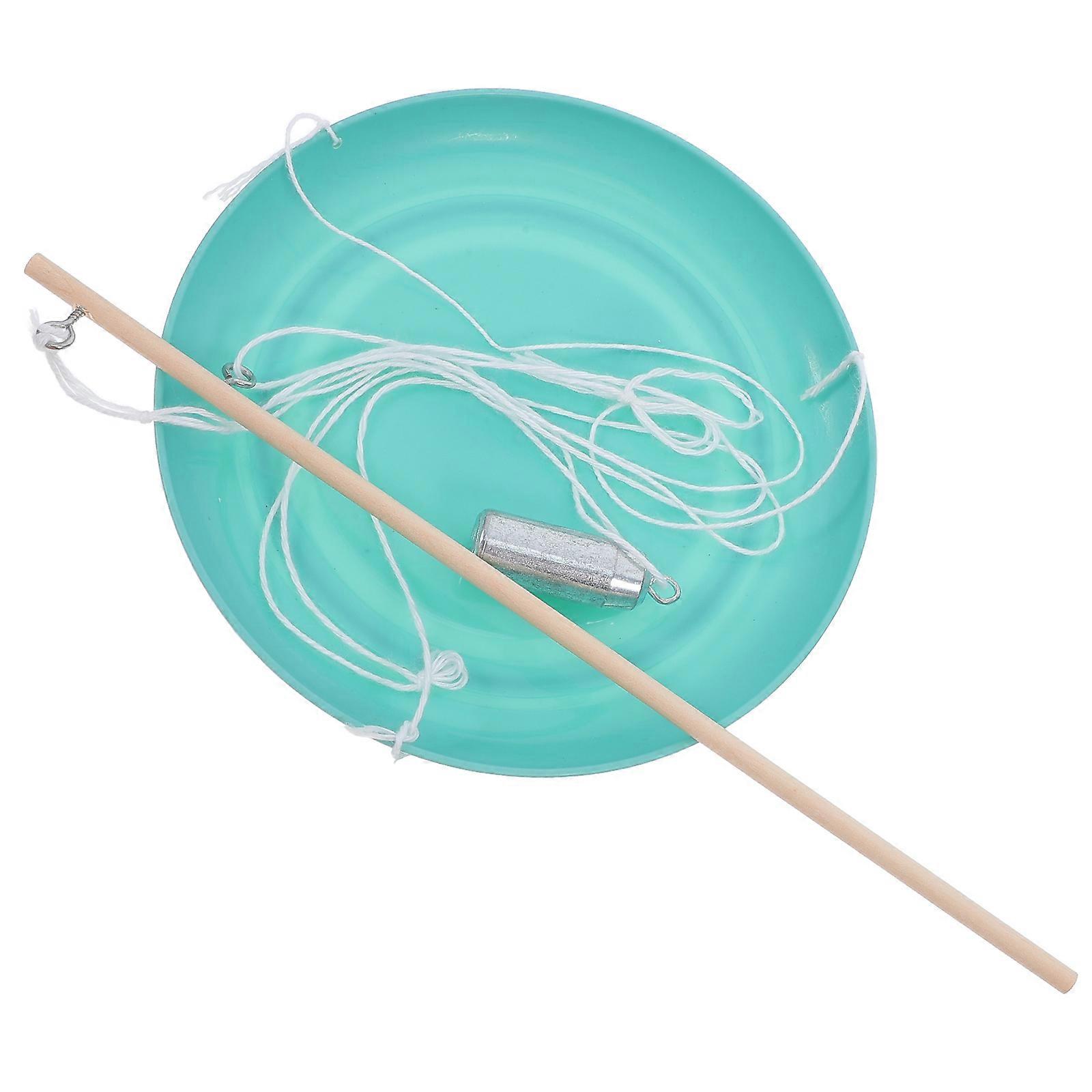 Science Experiment Steelyard Kit Wood Material Technology Invention For Kids Classroom Activities 30.00X20.00X15.00CM 1Set