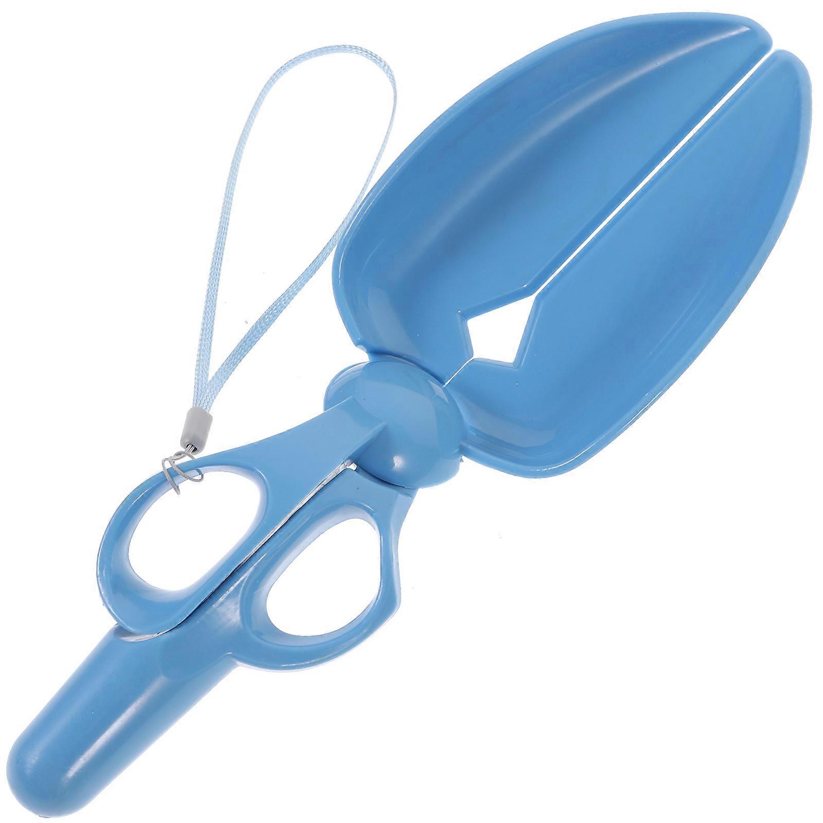 Poop Waste Scissor Scissors Shape Pickup Clip Public Areas Cleaning Tool 1Pc