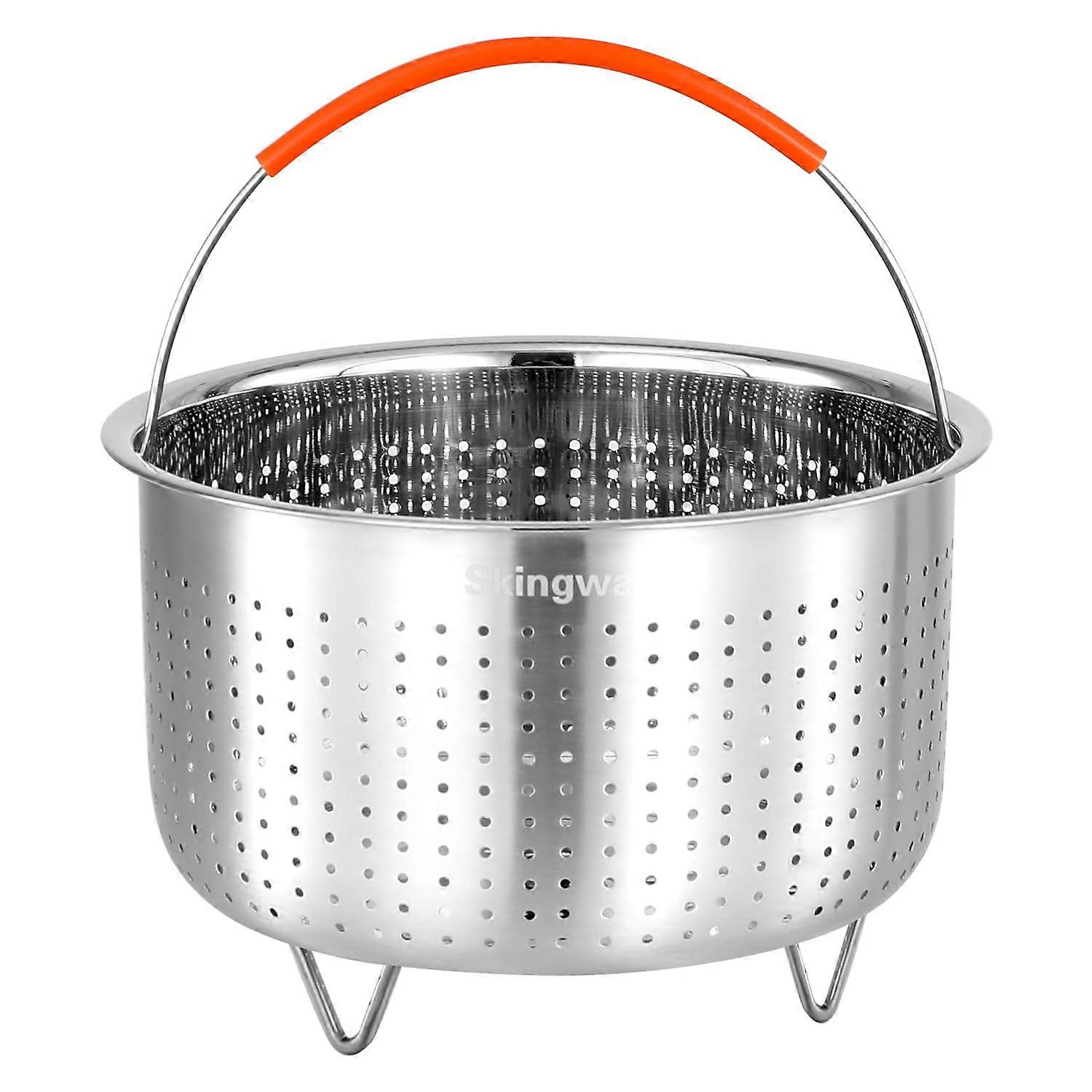 Instant Pot Steamer Basket, Stainless Steel Vegetable Steamer Basket Insert for Pots (3qt) 3 Qt