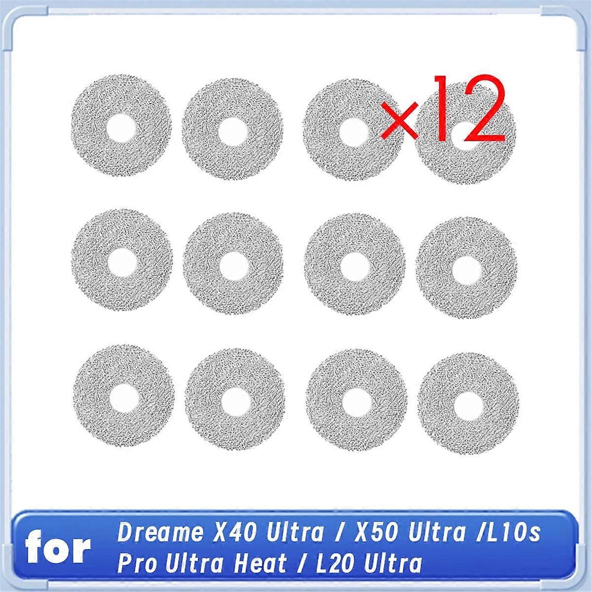 X40 Ultra / X50 Ultra / L10s Proウルトラヒート/ L20ウルトラクリーニングラグロボット掃除機部品Repla用