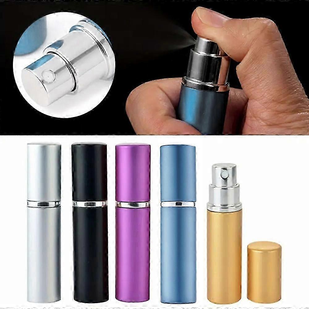 2025 Latest Model  5-Pack 10ml Empty Perfume Atomizer Refillable Spray Bottle