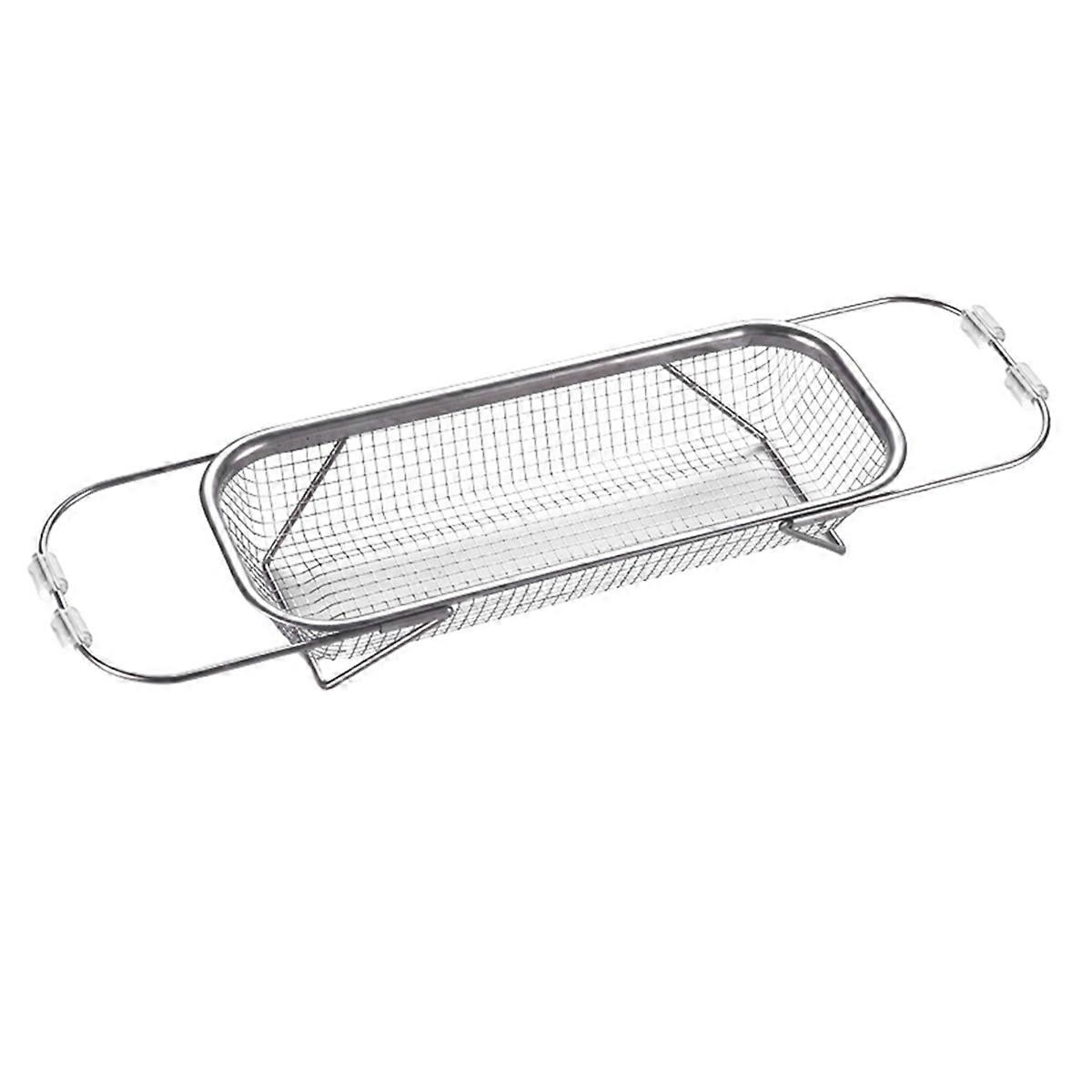 Stainless Steel Expandable Sink Strainer Basket, Drainer for Vegetables,Pasta Dishes - Adjustable K
