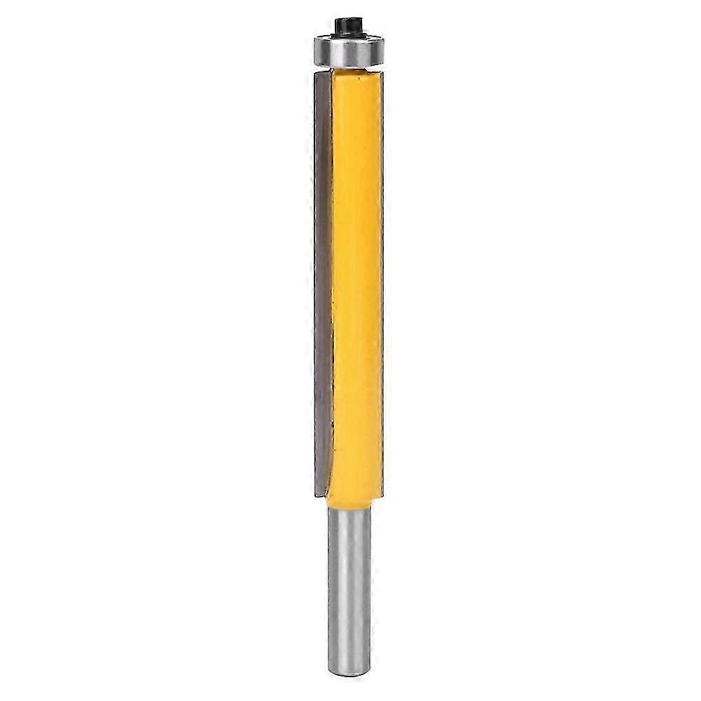 8mm Shank Router Bit Woodworking Milling Cutter with Bearing Flush Trim Bit for Trimming (8*12.7*76.2mm)