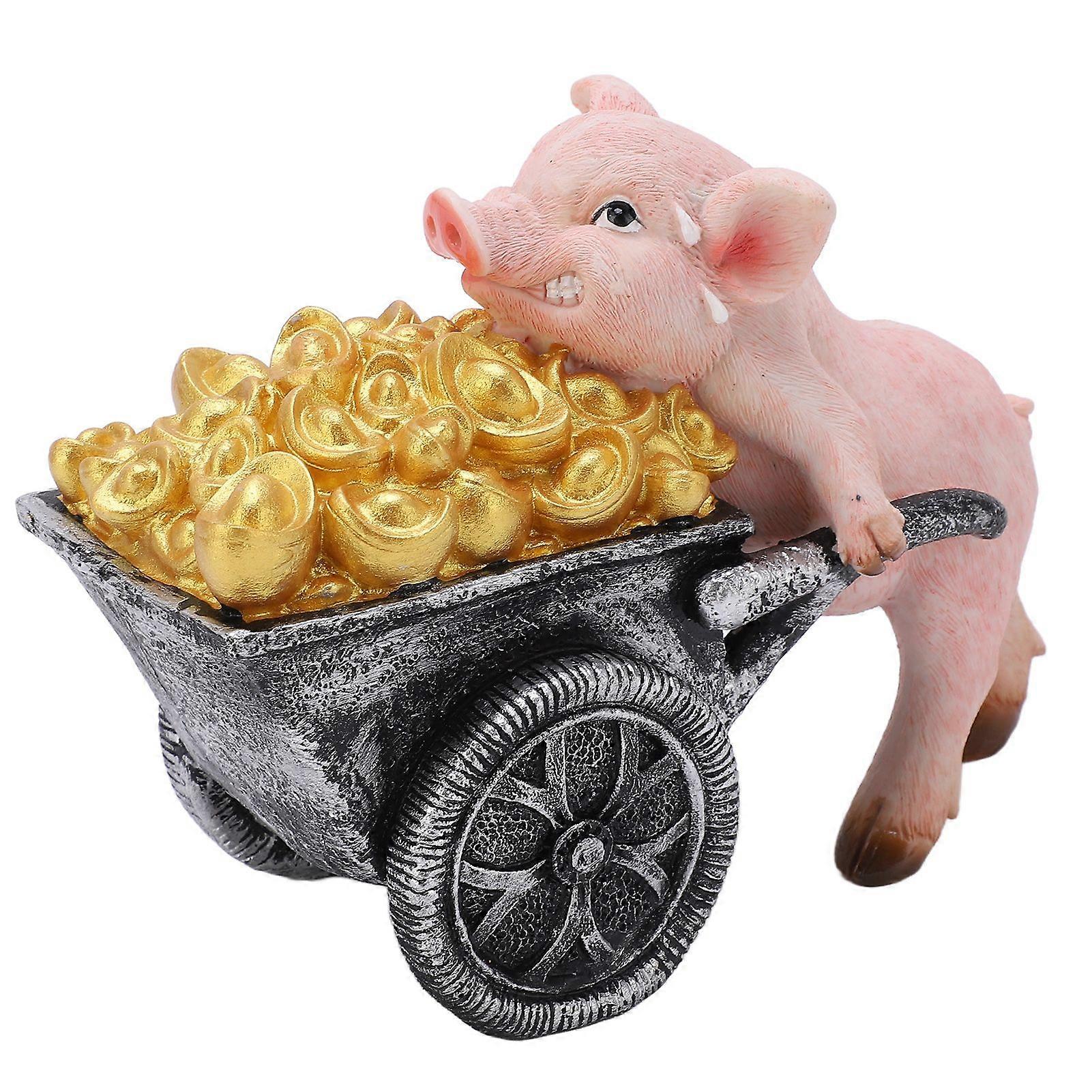 2025 Latest Model Lucky Pig Statue Vivid Appearance Lifelike Details Multi