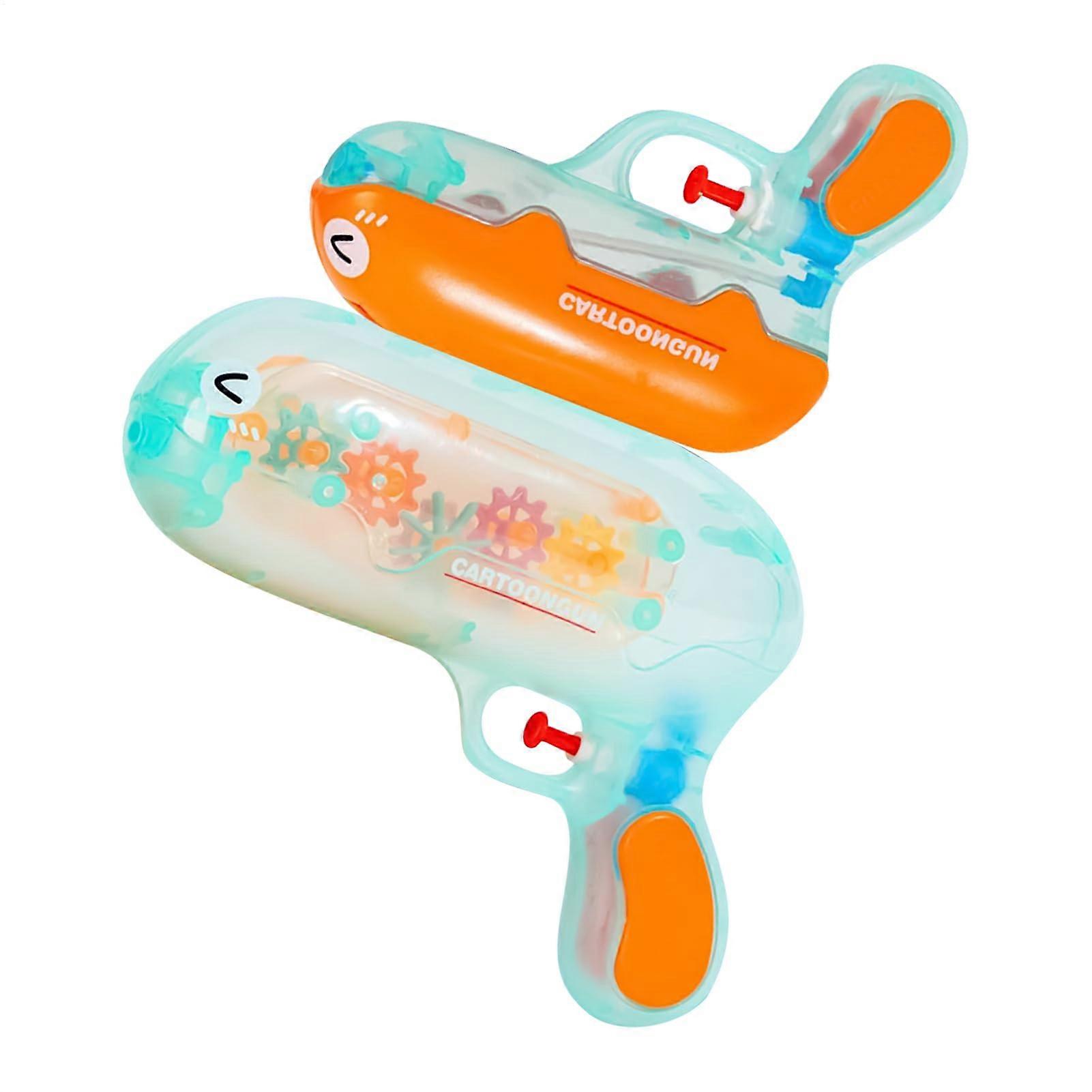 Water Spray Toy - 2-Piece Outdoor Water Game Set with Cute Design for Summer Festivals, Competitions, and Family Fun in Green
