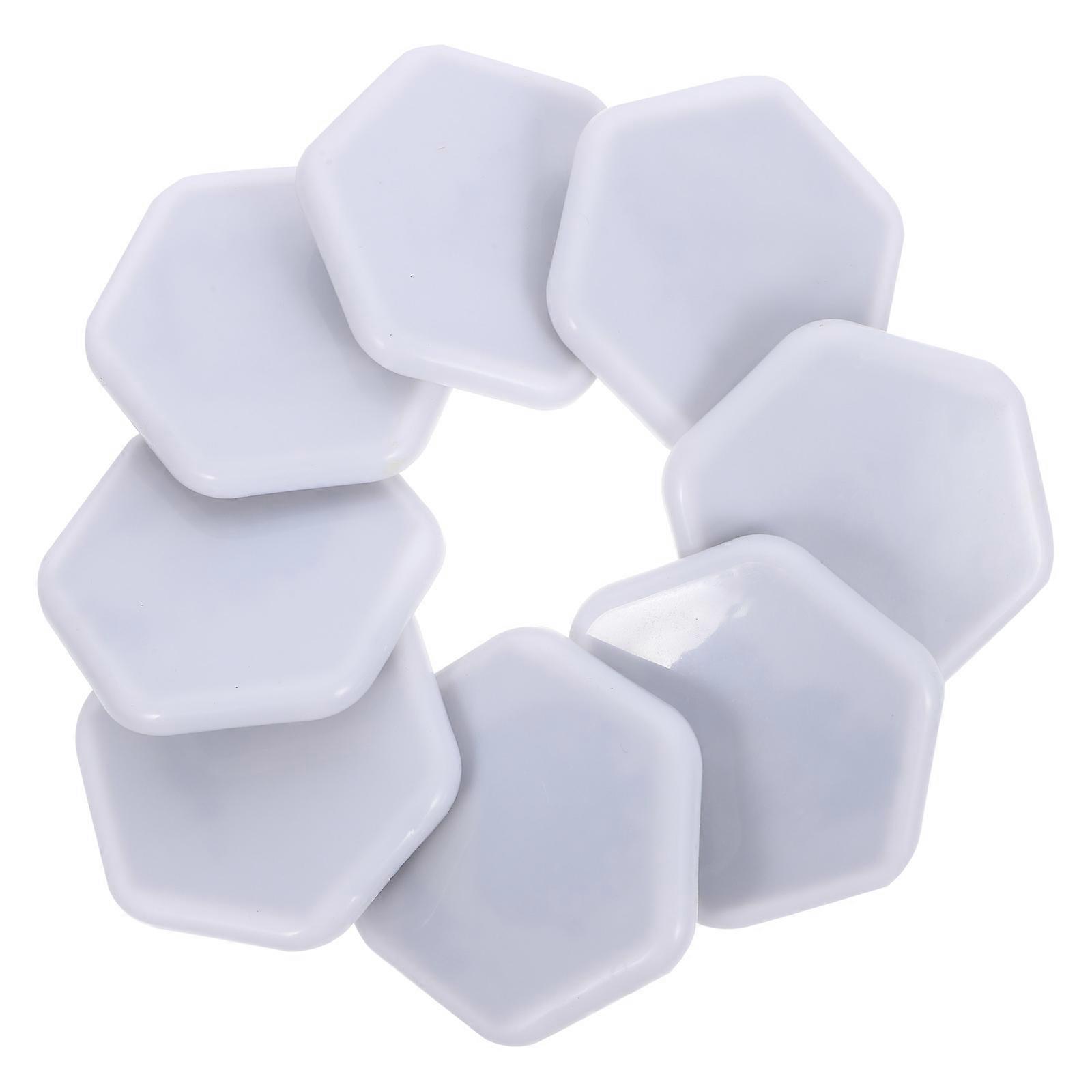 Gulvbeskyttelse sekskantet møbelpude til modstand 8stk