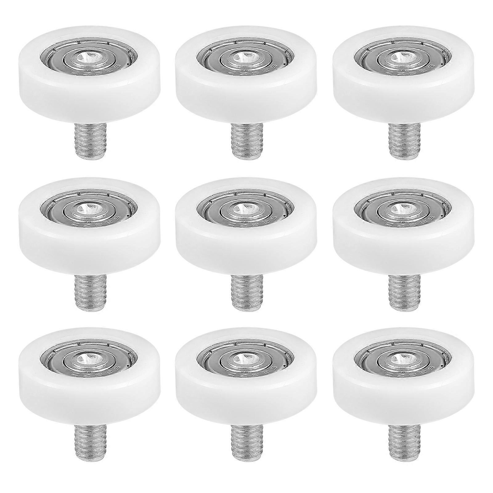 Practical Plastic Pulley Durable Roller For Vending Machine Friction Resistance 2.5X2CM 10Pcs