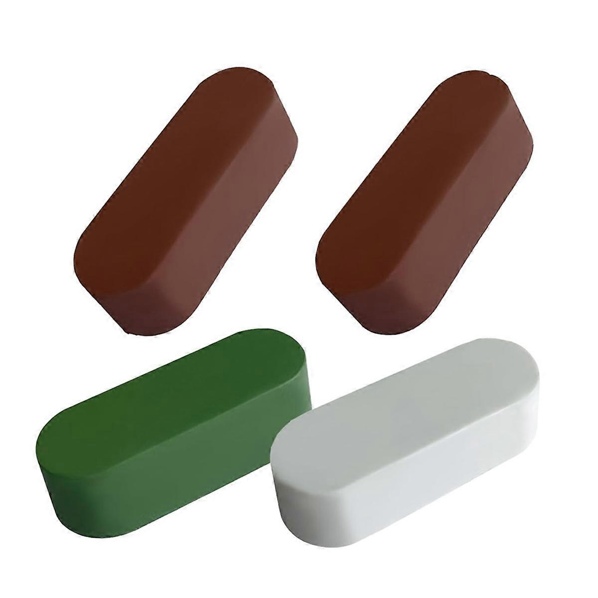 4 Pcs Jeweler'S Rouge Polishing Compound Used for Buffing Soft Metals