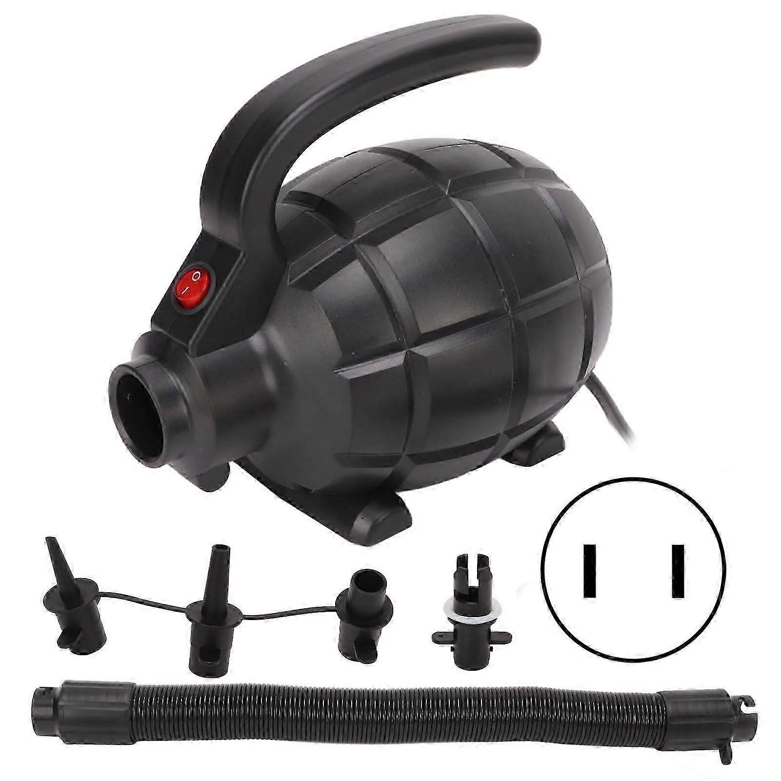 SH-302 højtryks elektrisk luftpumpe 600W US Standard til oppumpning af dæk og sportsudstyr