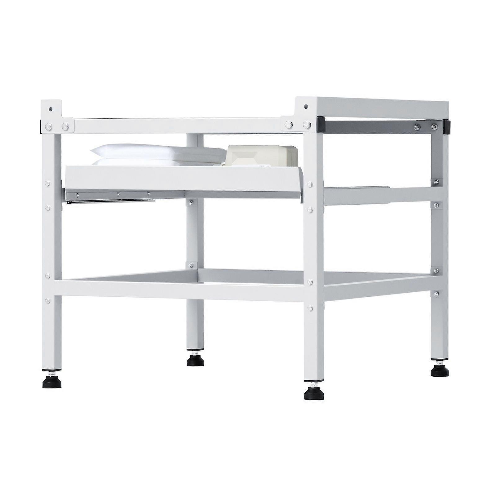 Βάση πλυντηρίου ρούχων, 25.2x25-ίντσα, 300LBS χωρητικότητα φορτίου πλυντήριο και στεγνωτήριο βάσης βάθρου με δίσκο, 4 ρυθμιζόμενα πόδια