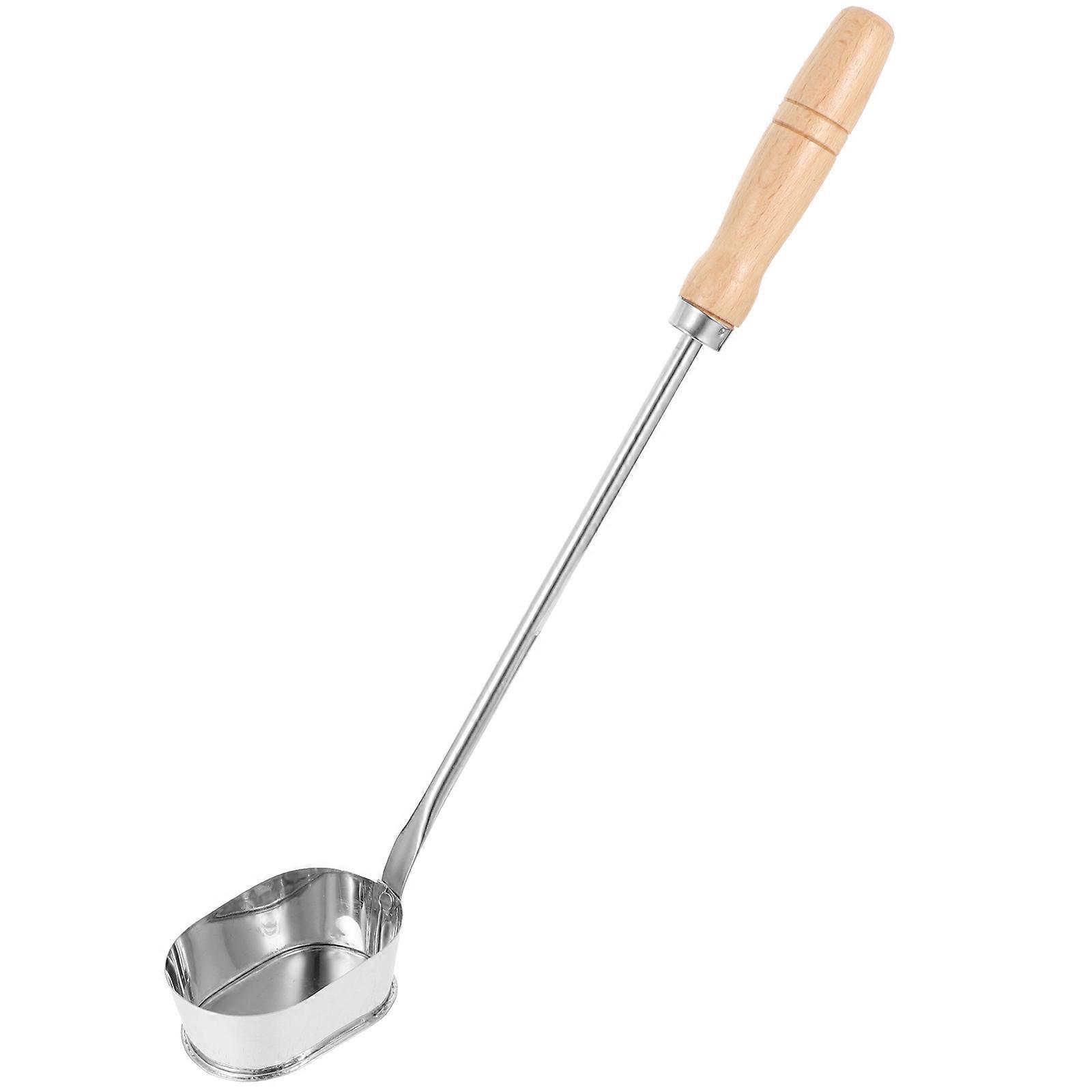 Mini Pancake Mold Achappam Tool Simple Design Restaurant Use Stainless Steel Material 1Pcs