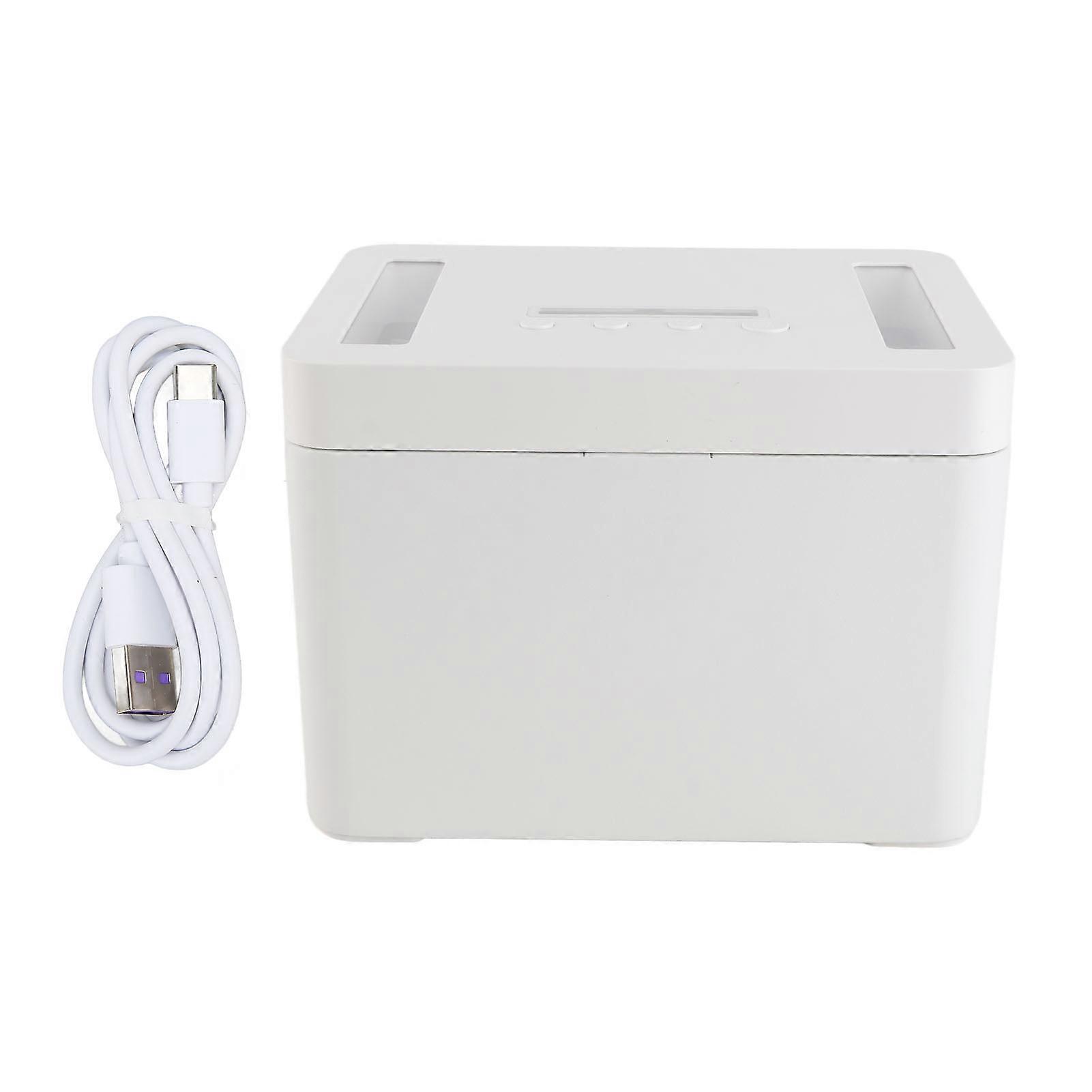 Timed Box Metal LED Display 365 Days Self Control Time Container with Child Lock for Phones Snacks