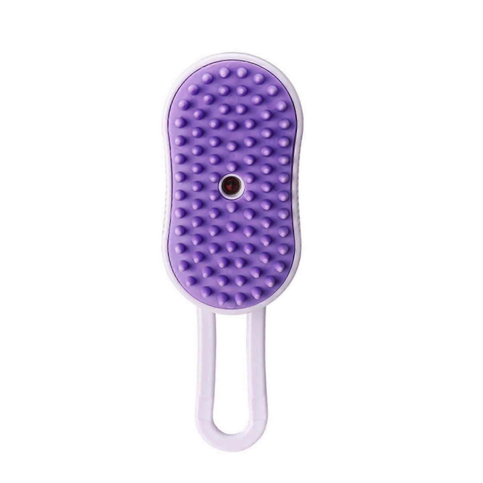 Steamy Cat Brush 3-In-1 Self-Cleaning Comb for Long-Haired and Short-Haired Cats and Dogs