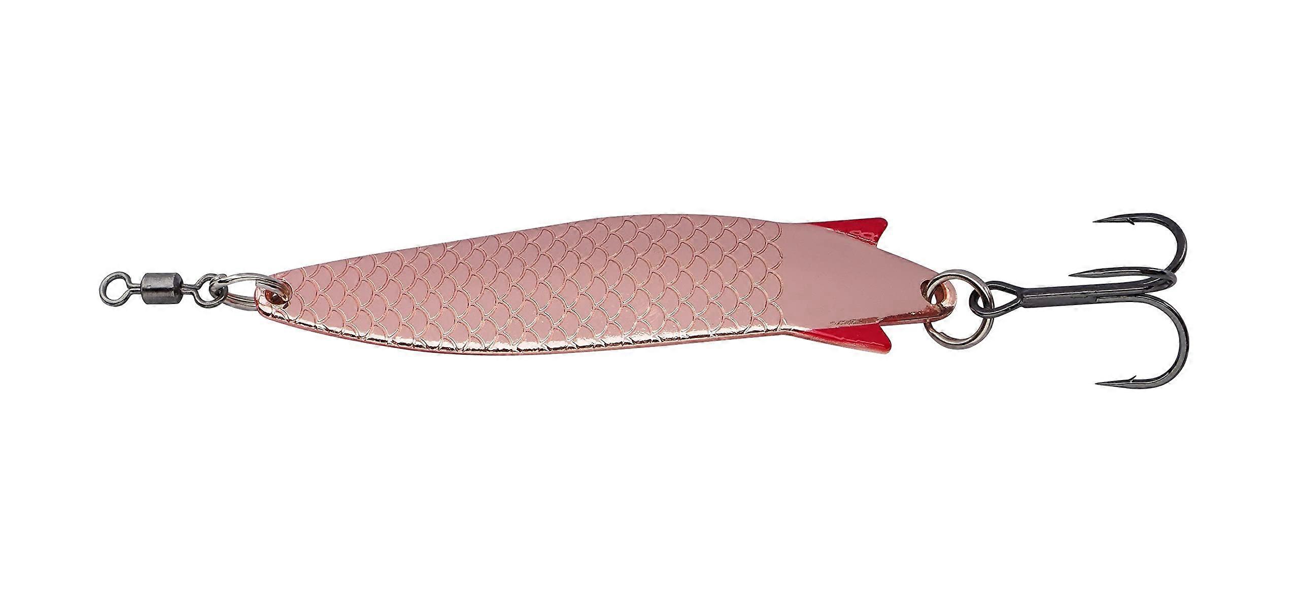 Fishing Lure Toby Spoon 10g for Spinning and Casting - Durable Metal with Vibrant Colors and Streamlined Design