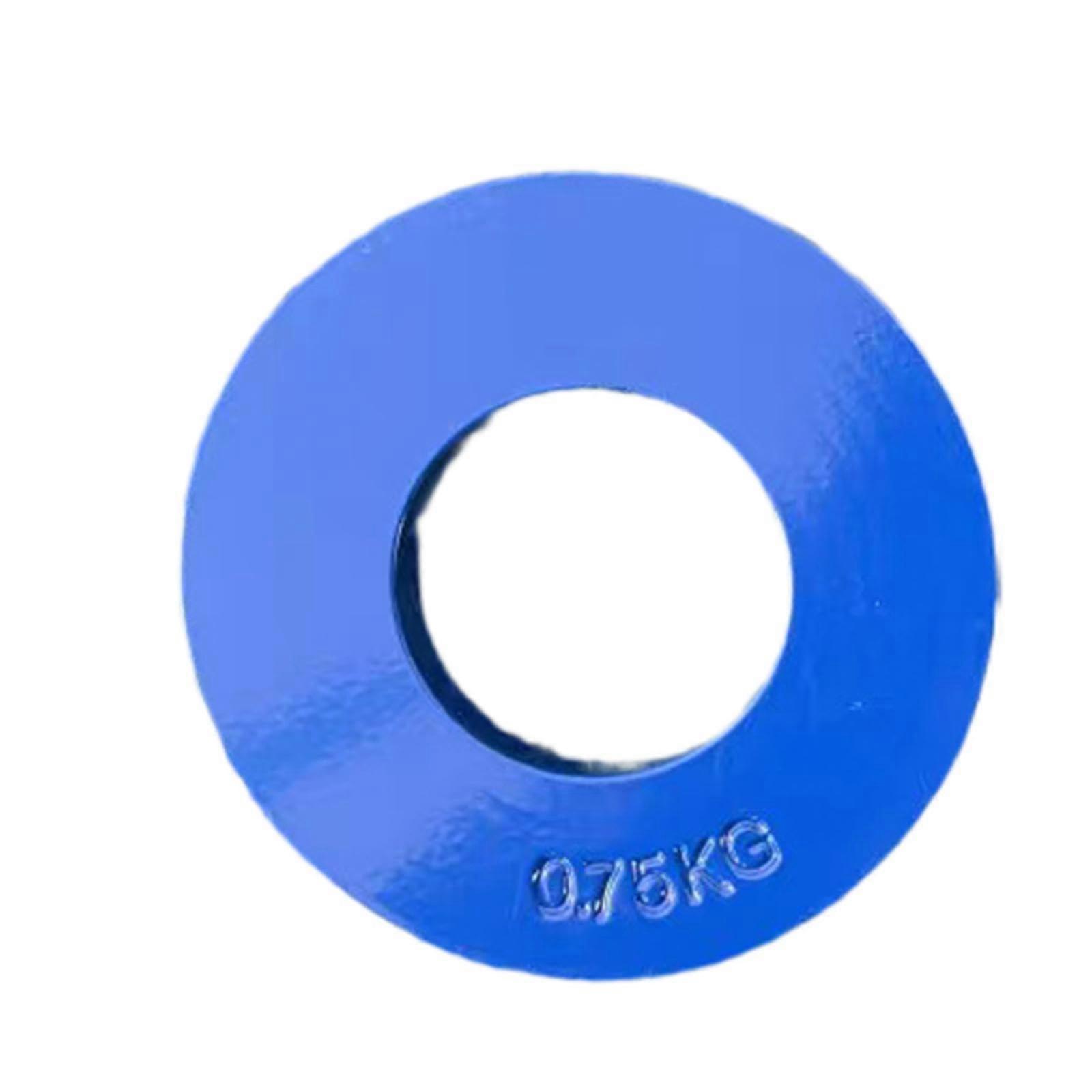Weight Plate for Performance in Kilograms Blue 750g