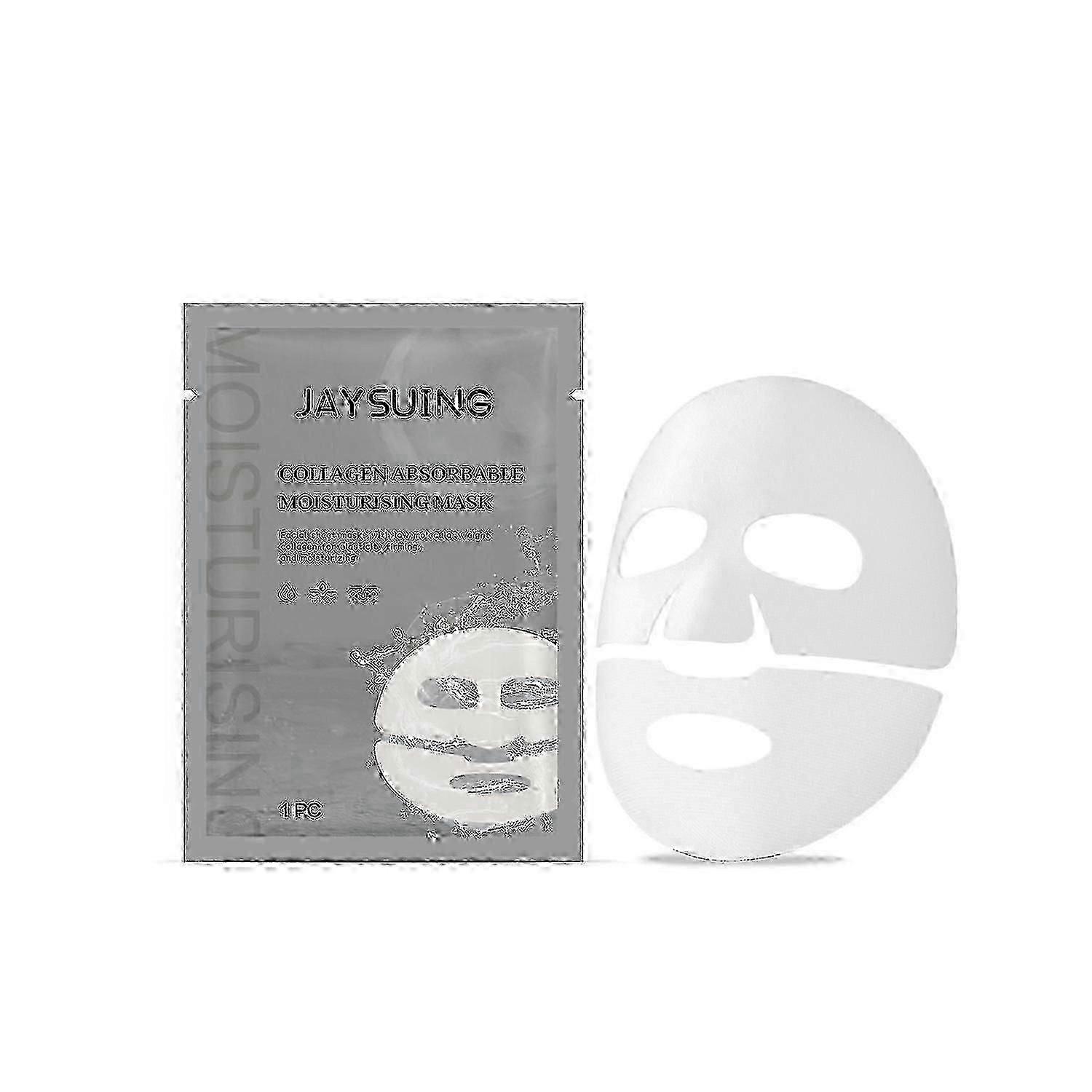 Jaysuing Collagen Mask Gently Cleans Skin, Refreshing, Non-Sticky, Balanced And Glossy, And Purifies