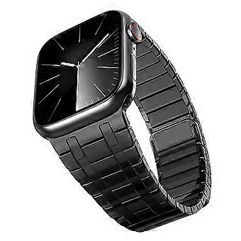 Smartwatch Band Compatible For Apple Watch Series 10 9 8 7 SE 6 5 4 3 2 1 42mm 41mm 40mm 38mm Magnetic Stainless Steel Wrist Strap