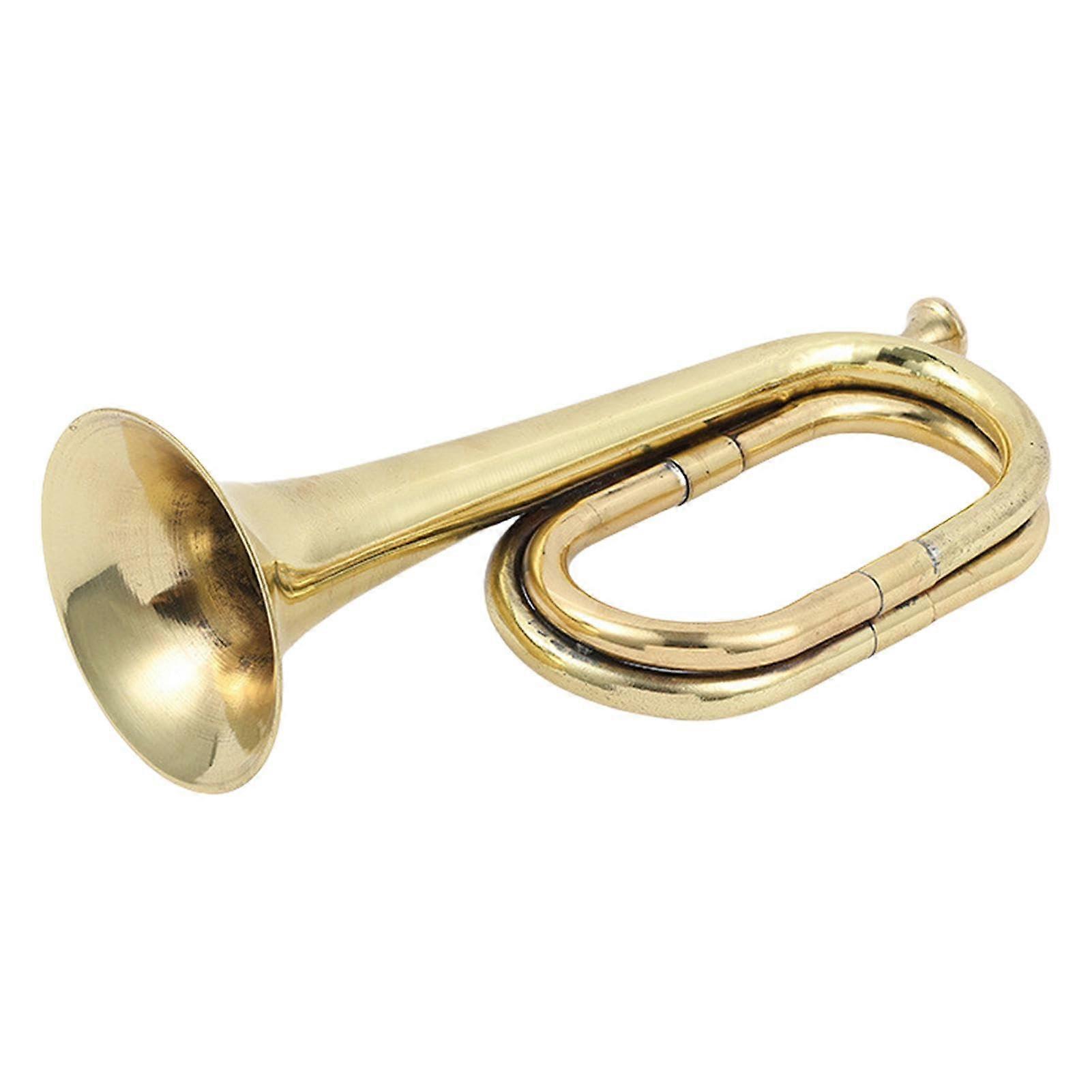Brass Cavalry Trumpet, Brass Bugle, Taps for Brass Instruments Bugle
