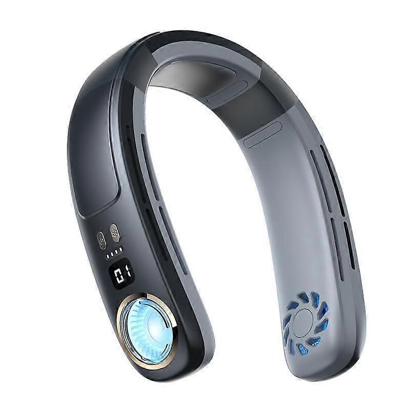 Ventilatore portatile ricaricabile senza lama da collo Ventilatore personale indossabile con luci notturne a LED