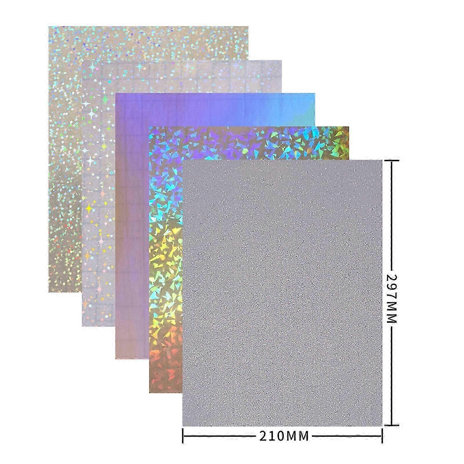 ملصق ثلاثي الأبعاد ورقة واضح A4 ملصق ، ورق ذاتي اللصق مقاوم للماء فيلم شفاف لصورة ورق الصور