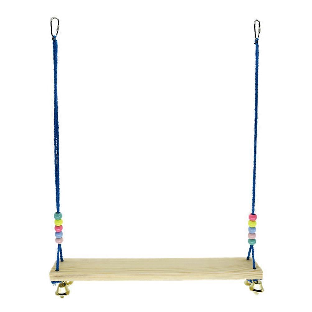 Assorted Color Durable Parrot Swing Toy for Pet Birds Fun and Safe Plaything for Medium and Large Birds