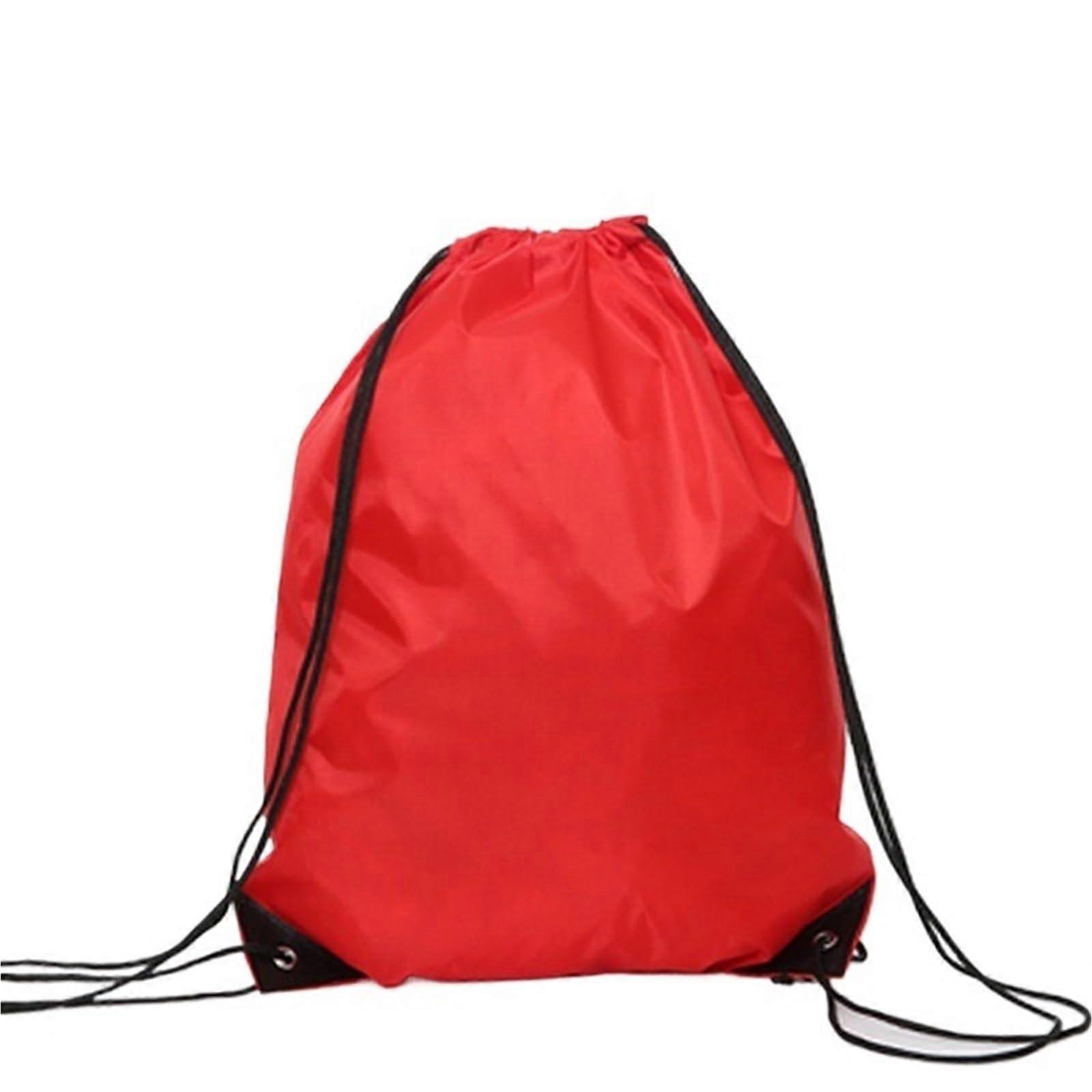 Basketball bag, waterproof, sports bag, drawstring, Sport, Fitness, Travel, outdoor backpack,  bags, Swimming, Basketball, yoga bags (Red) Red
