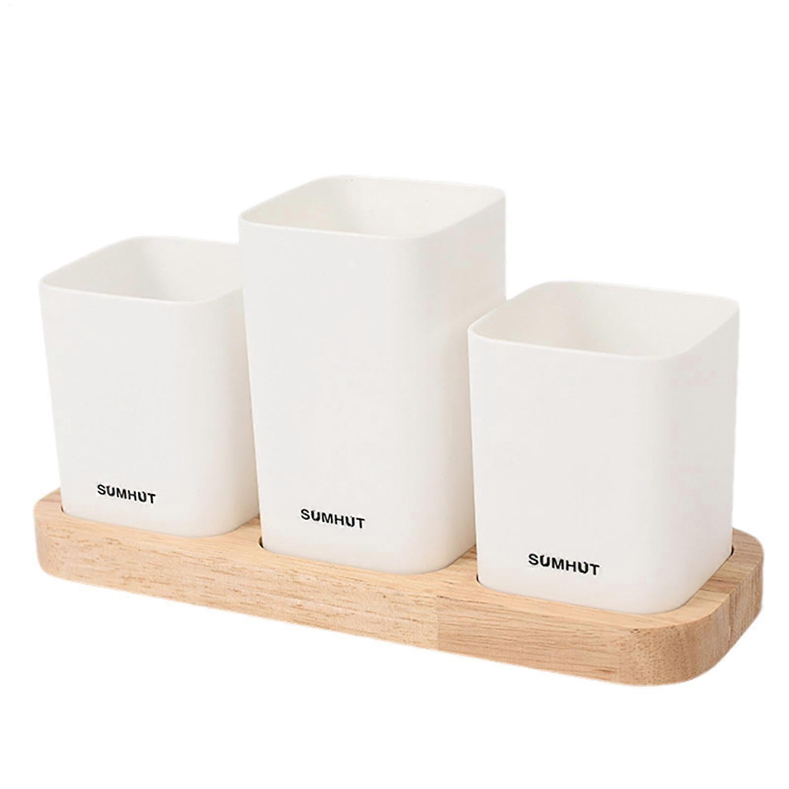 Chopstick box Multicompartment holder with handle, smooth design