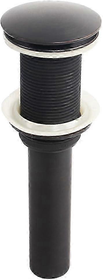 Yhden uran pesuallashana Push Pop-Up Napsauta Clack Maker Stopper Stopper No Overflow Made (musta)
