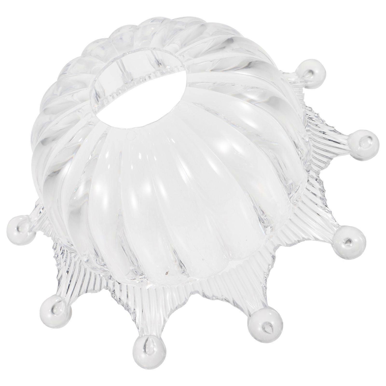Acrylic Lamp Shade for Home Use Clear Transparent Decorative Lamp Shade for Desk and Ceiling Lamp 1