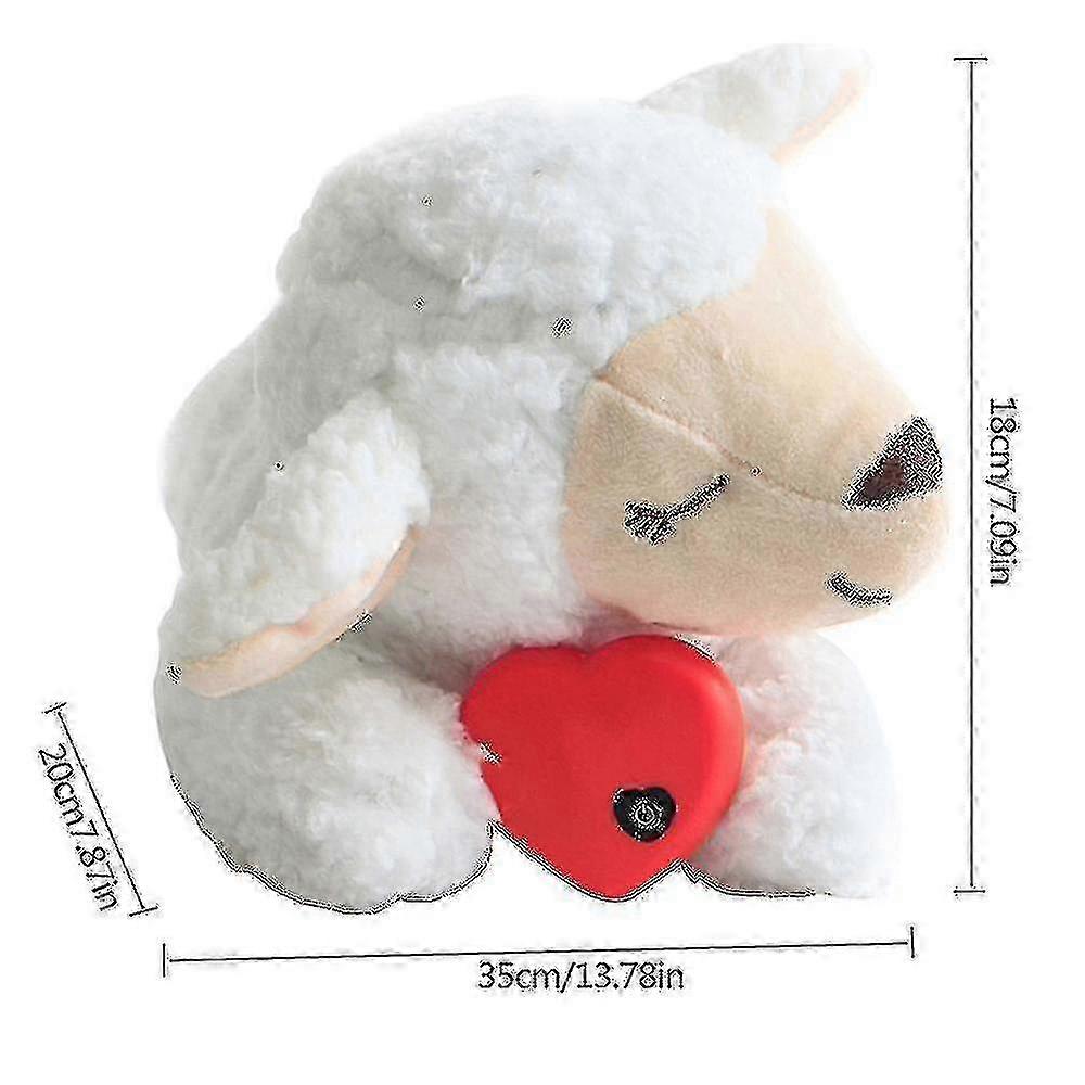 Puppy Toy With Heartbeat, Puppies Separation Anxiety Dog Toy Soft Plush Sleeping Buddy Puppy Heart Beat Toy 2025