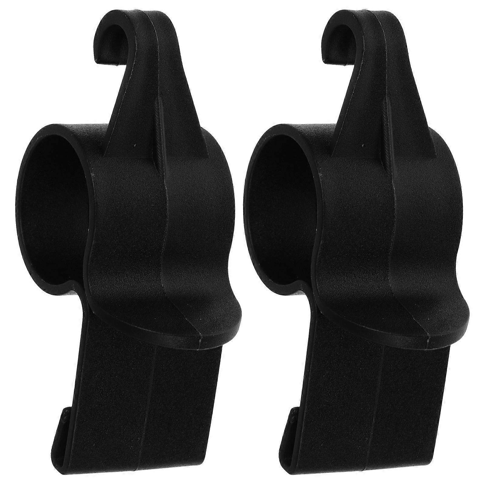 2pcs Durable Car Trunk Umbrella Holder, Multi Functional Auto Hook Hanger for Easy Installation, Keeps Trunk Organized for Umbrellas and Small Items