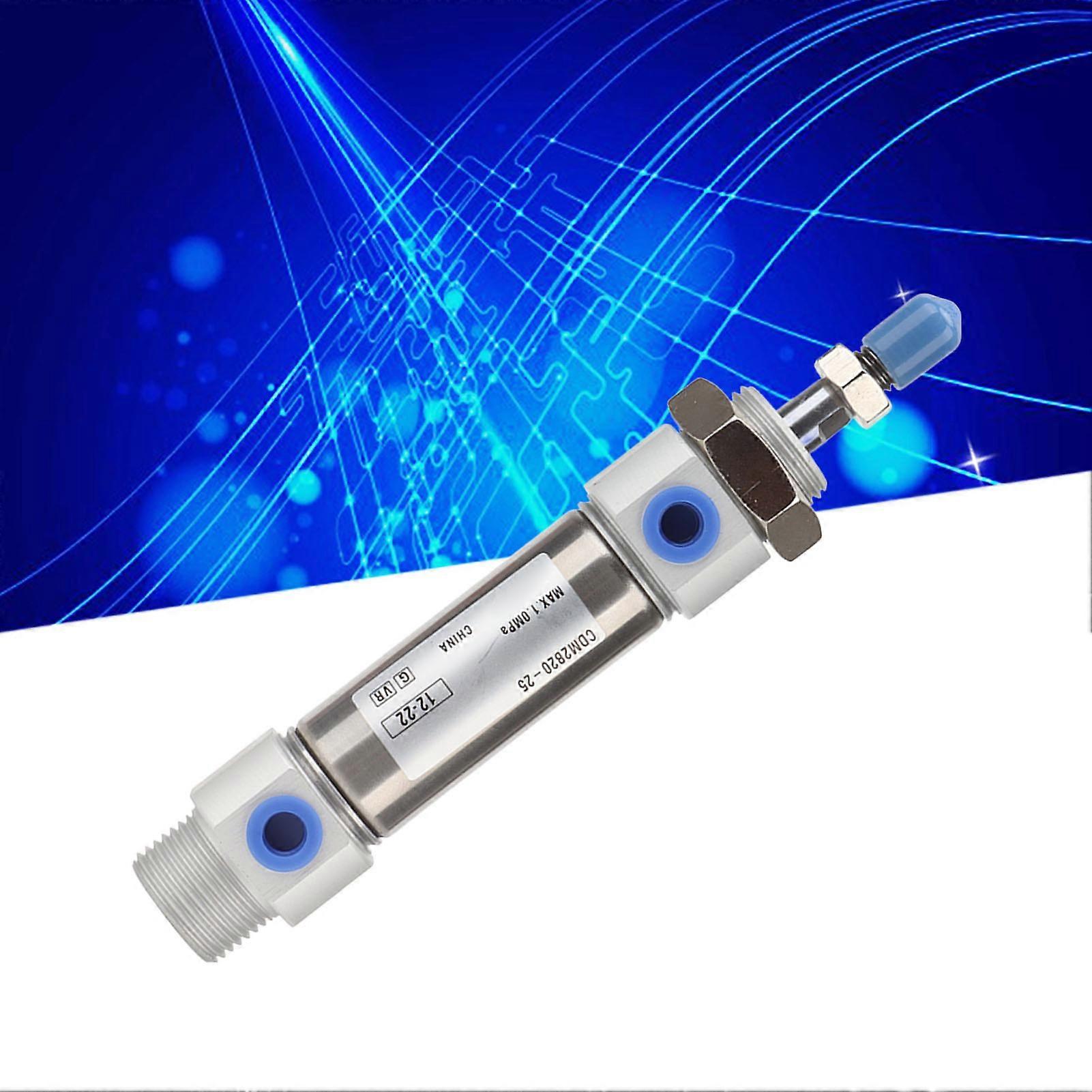 Air Cylinder Pneumatisk SMC type skrudd stempelstang 2 Action Mini rustfritt stål utstyr 