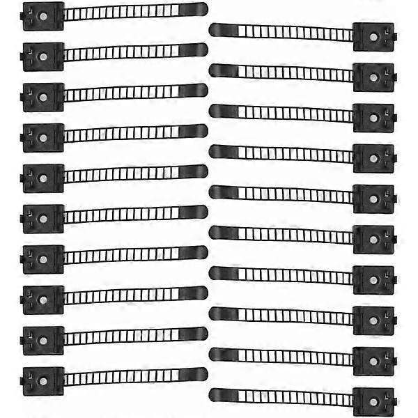 Adjustable Cable Holders for Wire Management, Cord Holders with Secure Adhesive Holder