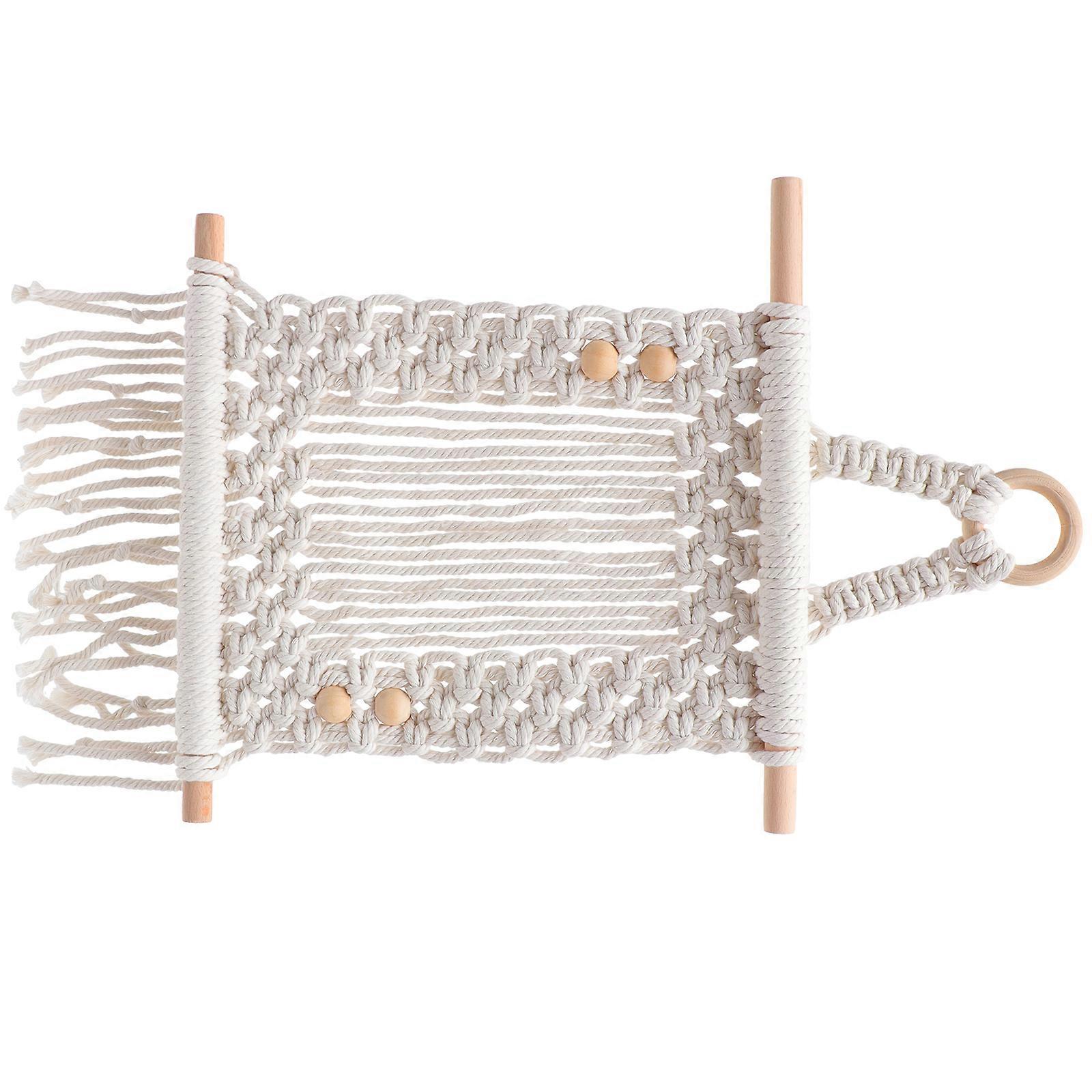 Elegant Woven Wall Tapestry for Indoor Decorative Wall Hanging Picture Holder in Boho Style