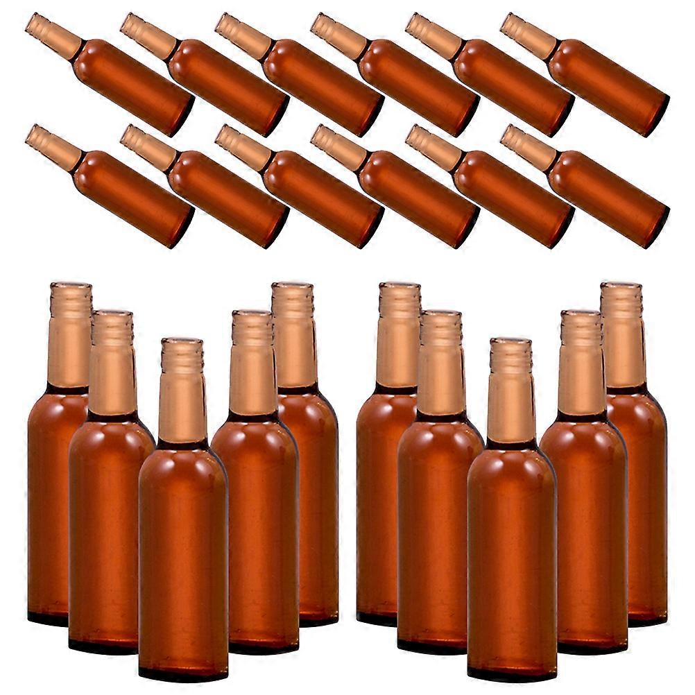 24pcs Miniature For Dollhouse Decoration Realistic Mini Beer Lightweight For Play Scenes And Creative