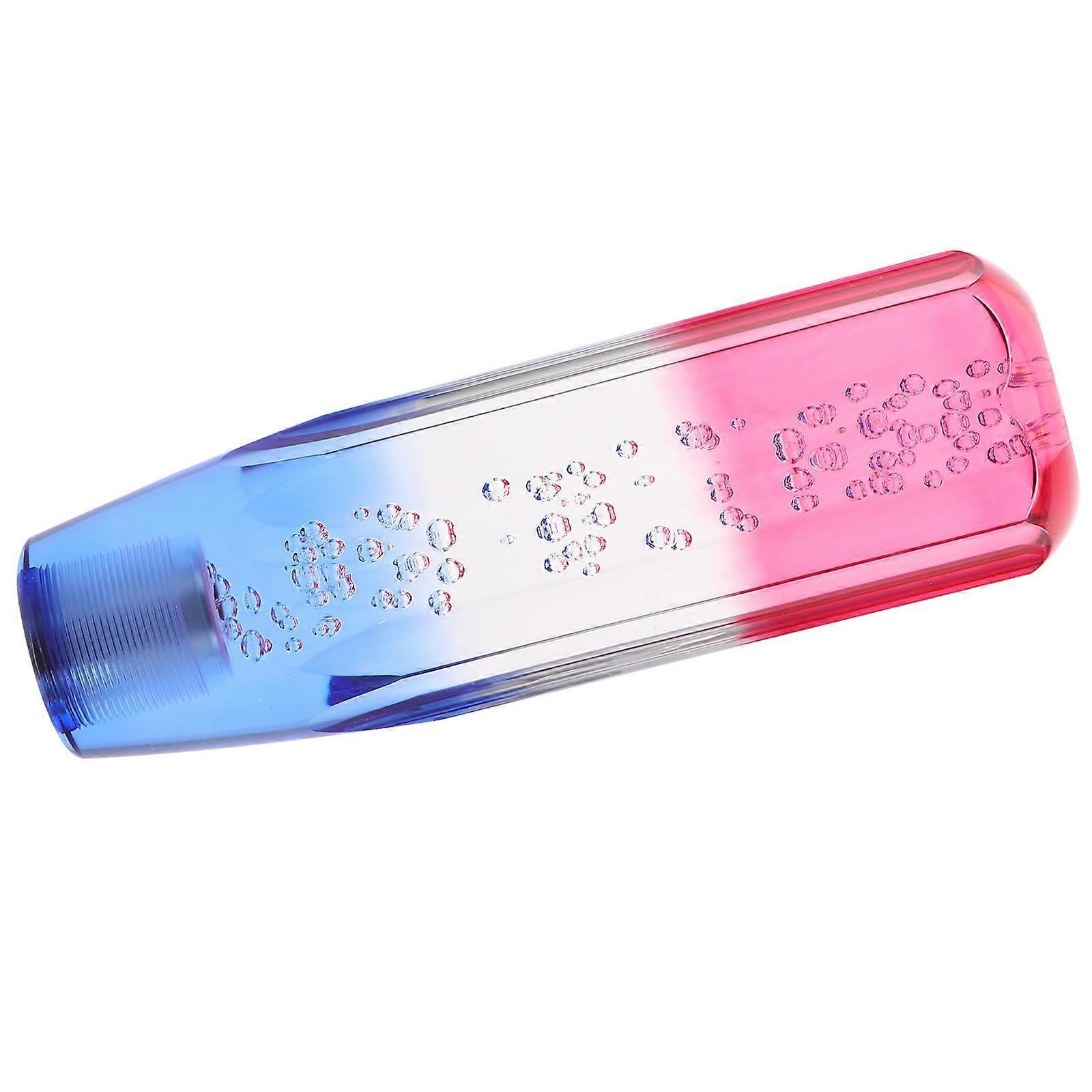 Multi Color Acrylic Gear Shift Knob Repair Kit for Cars with Stylish Octagonal Design and Durable Construction