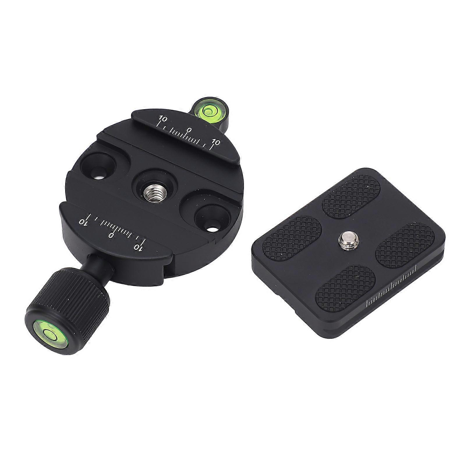 Camera Quick Release Plate Professional Standard Lightweight Camera Tripod Mount Adapter for Interchangeable Lens Digital Camera