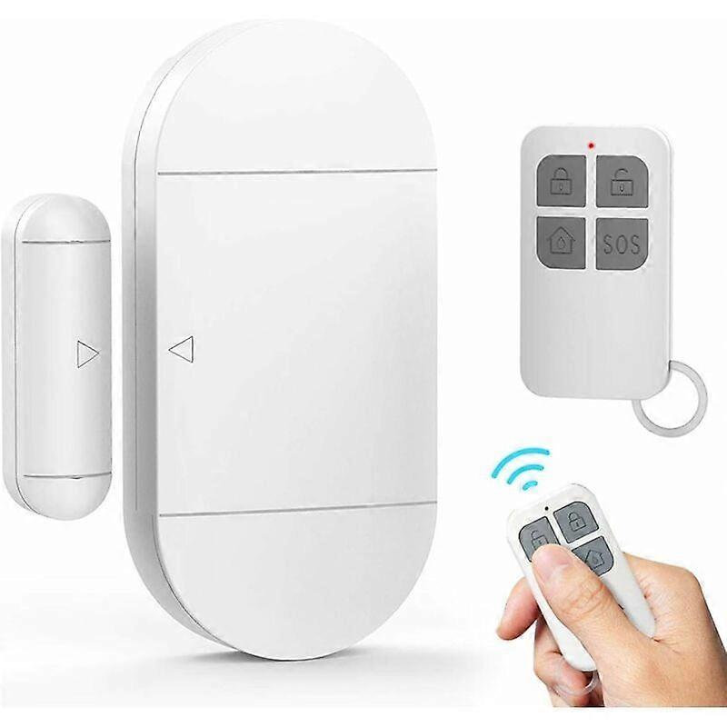 Home Alarm, 130dB Wireless Door and Window Detectors with Remote Control, Anti-Intrusion Anti-Theft Alarm for Home Security System