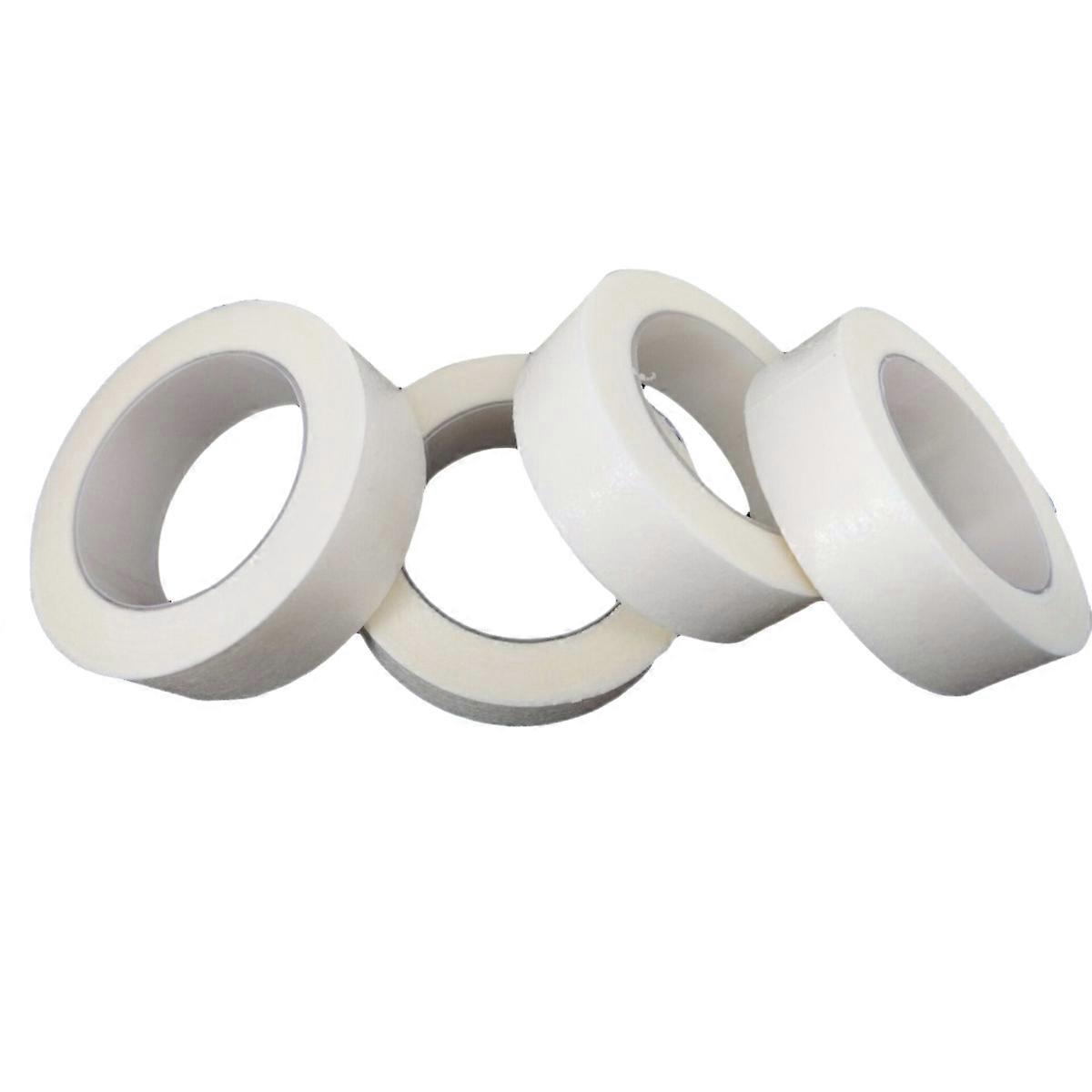 Eyelash Extension Pads with Comfortable Rubberized Fabric for Women Makeup Use White 10 Rolls